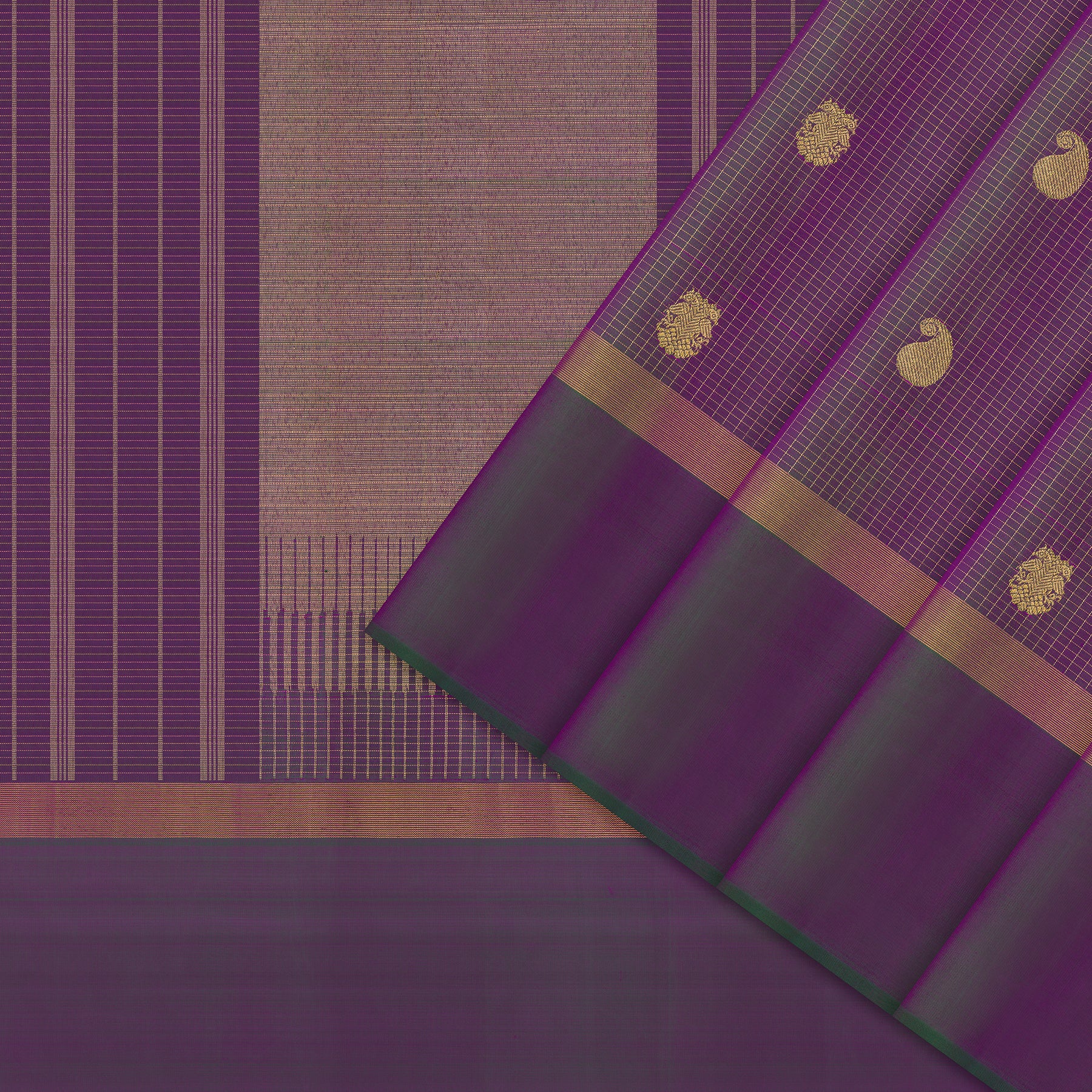Kanakavalli Kanjivaram Silk Sari 24-599-HS001-10839 - Cover View
