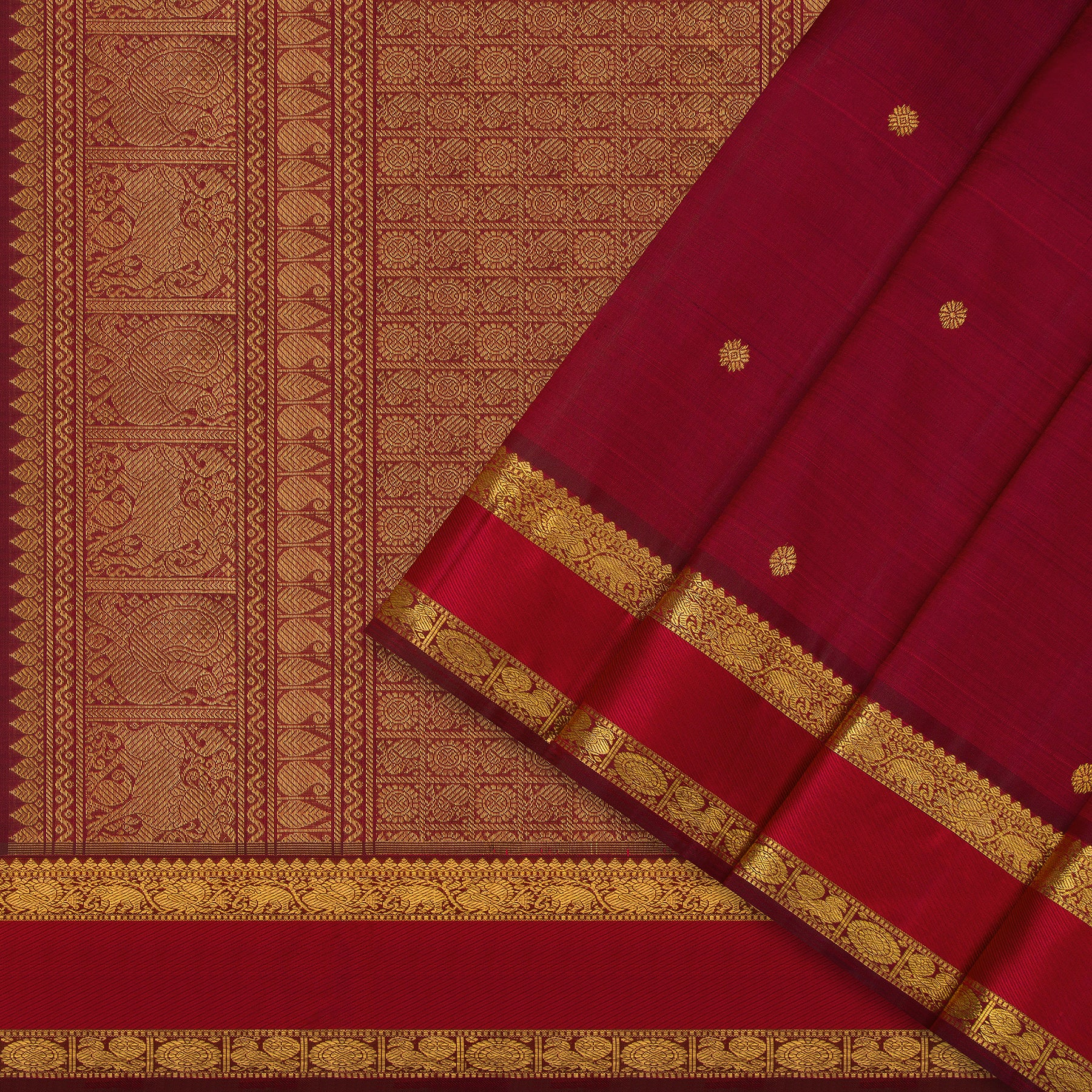 Kanakavalli Kanjivaram Silk Sari 24-599-HS001-10849
