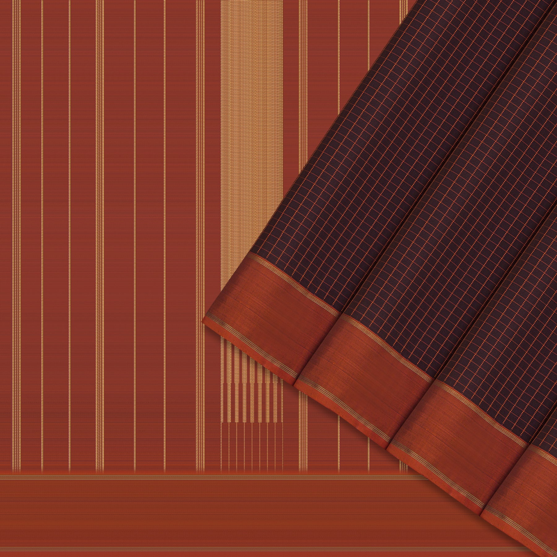 Kanakavalli Kanjivaram Silk Sari 24-599-HS001-11613 - Cover View