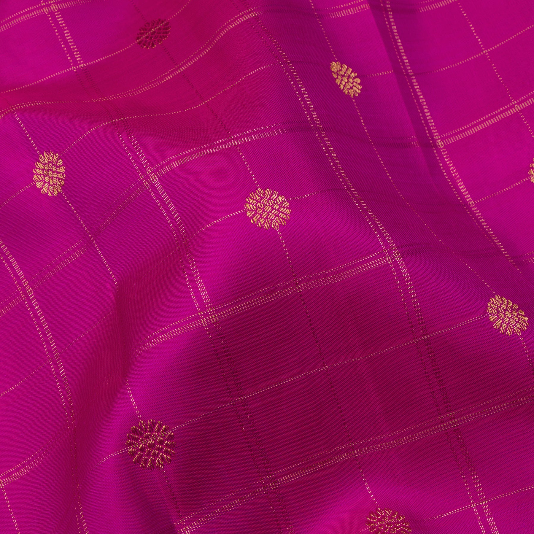 Kanakavalli Kanjivaram Silk Sari 24-599-HS001-11689 - Fabric View