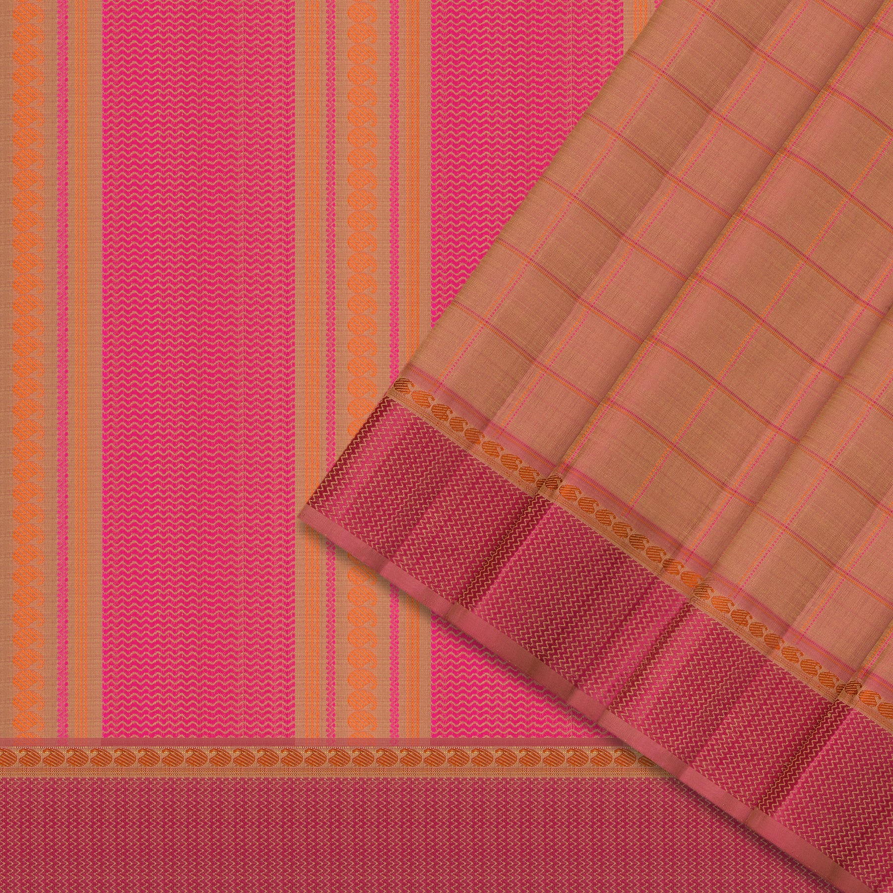 Kanakavalli Kanjivaram Silk Sari 24-599-HS001-11699 - Cover View