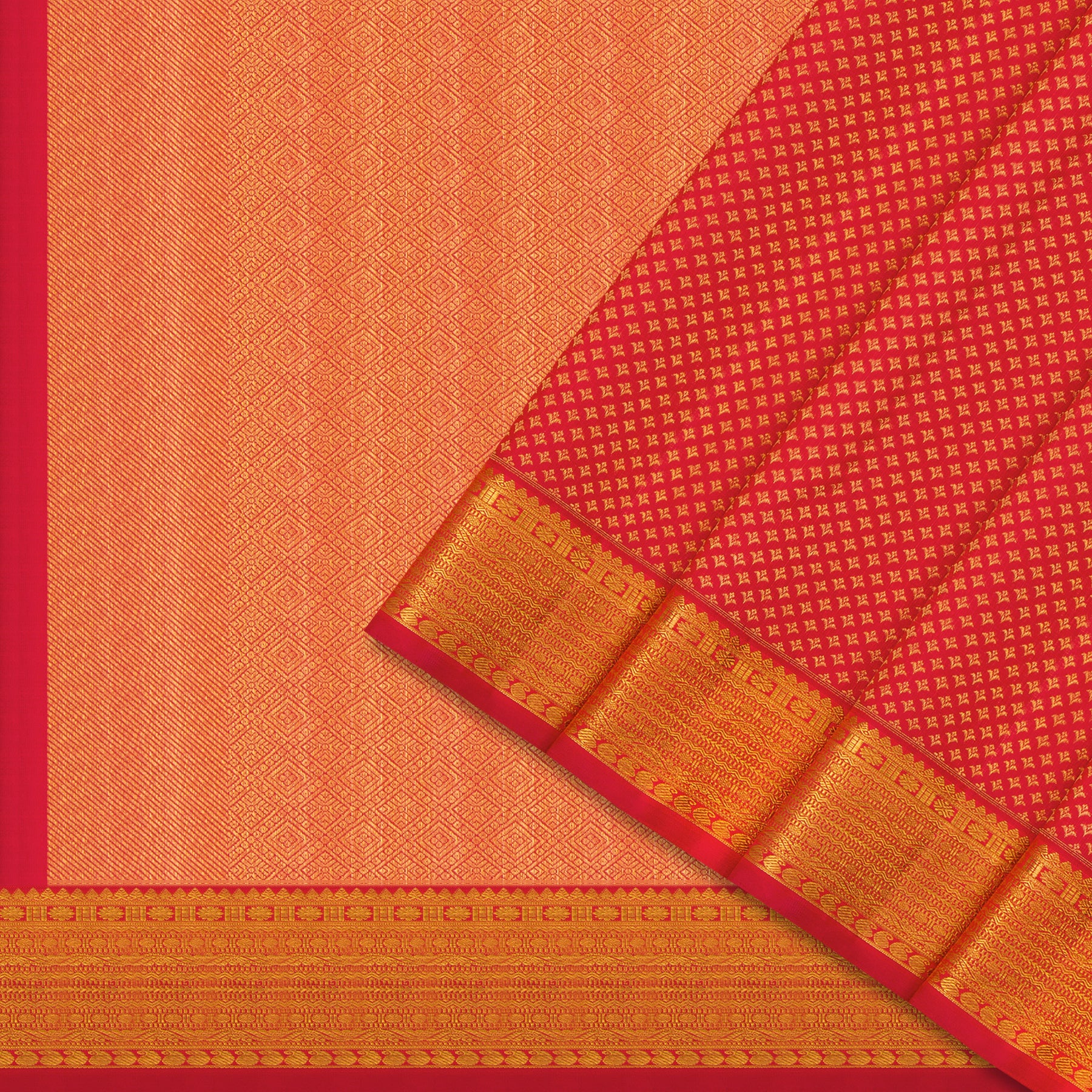 Kanakavalli Kanjivaram Silk Sari 24-599-HS001-11737 - Cover View