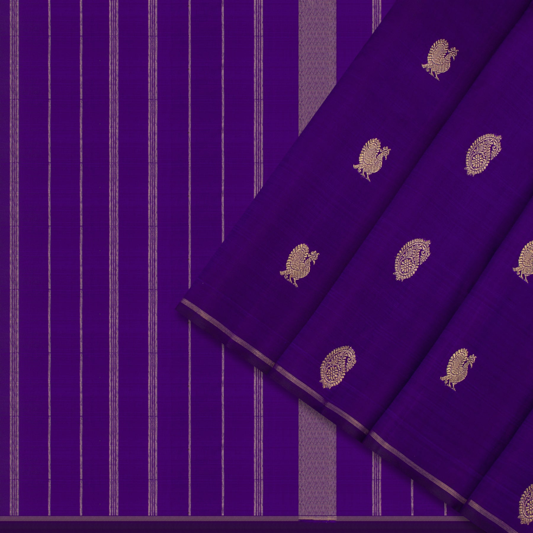 Kanakavalli Kanjivaram Silk Sari 24-599-HS001-11756 - Cover View