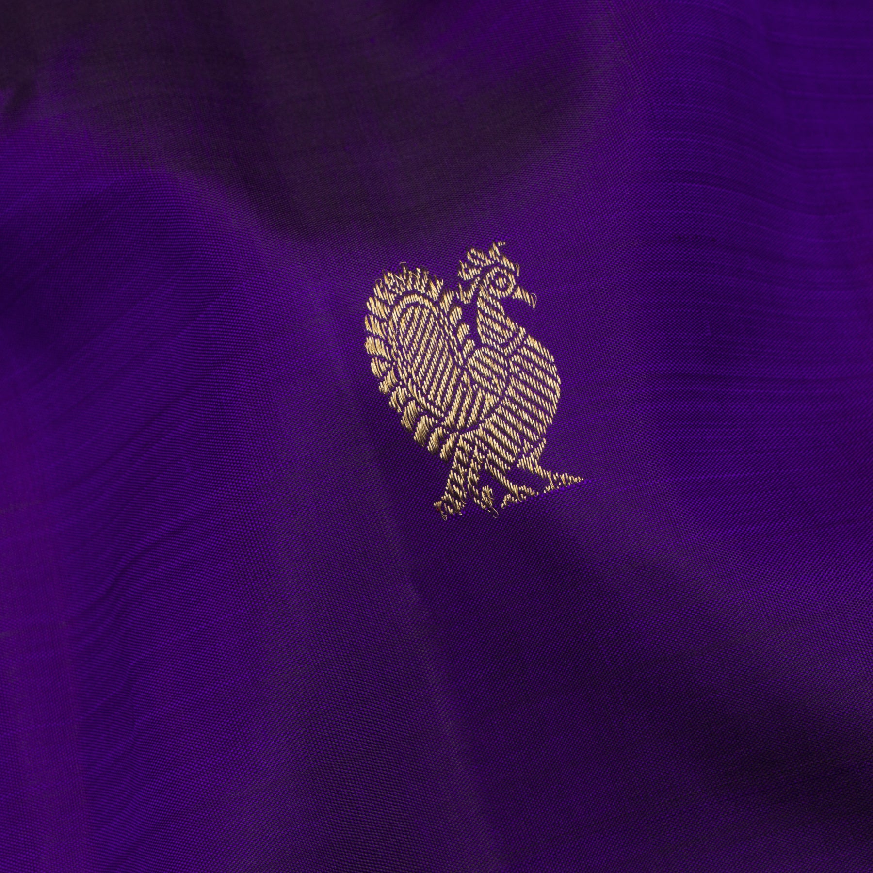 Kanakavalli Kanjivaram Silk Sari 24-599-HS001-11756 - Fabric View