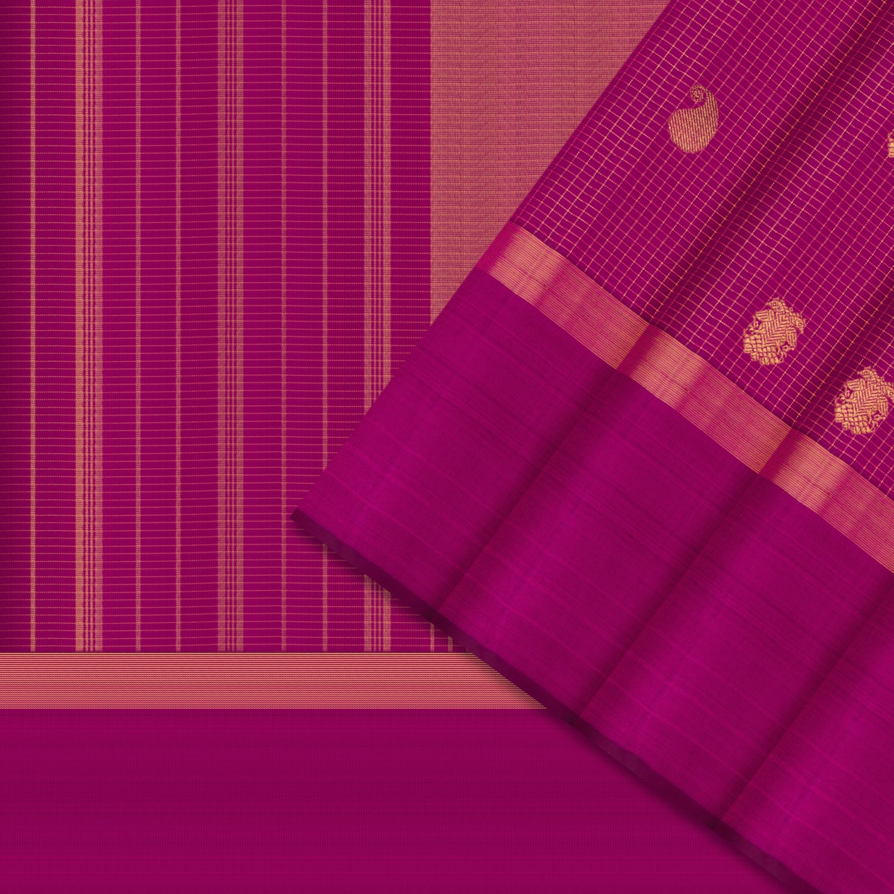 Kanakavalli Kanjivaram Silk Sari 24-599-HS001-12493 - Cover View