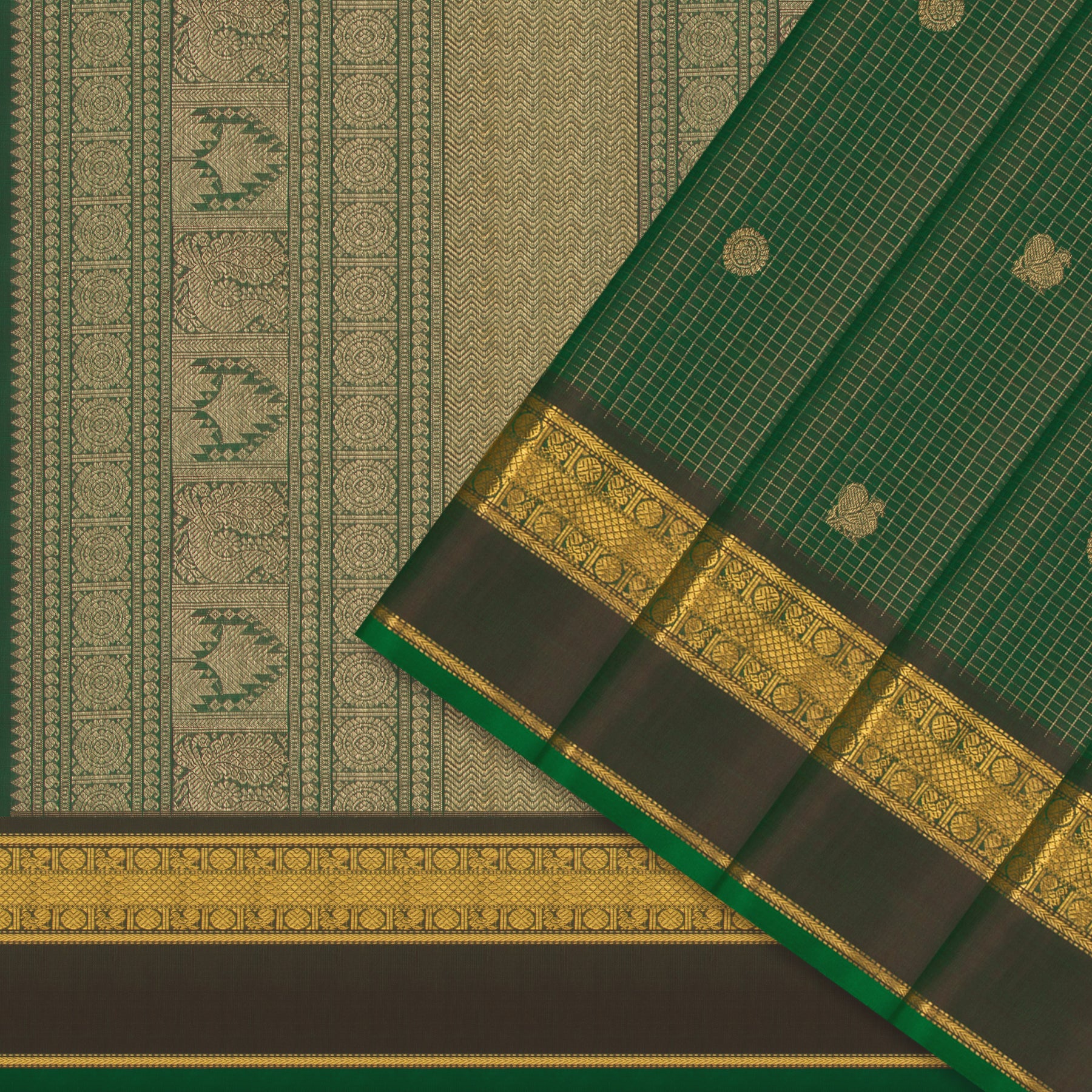 Kanakavalli Kanjivaram Silk Sari 24-599-HS001-12499 - Cover View