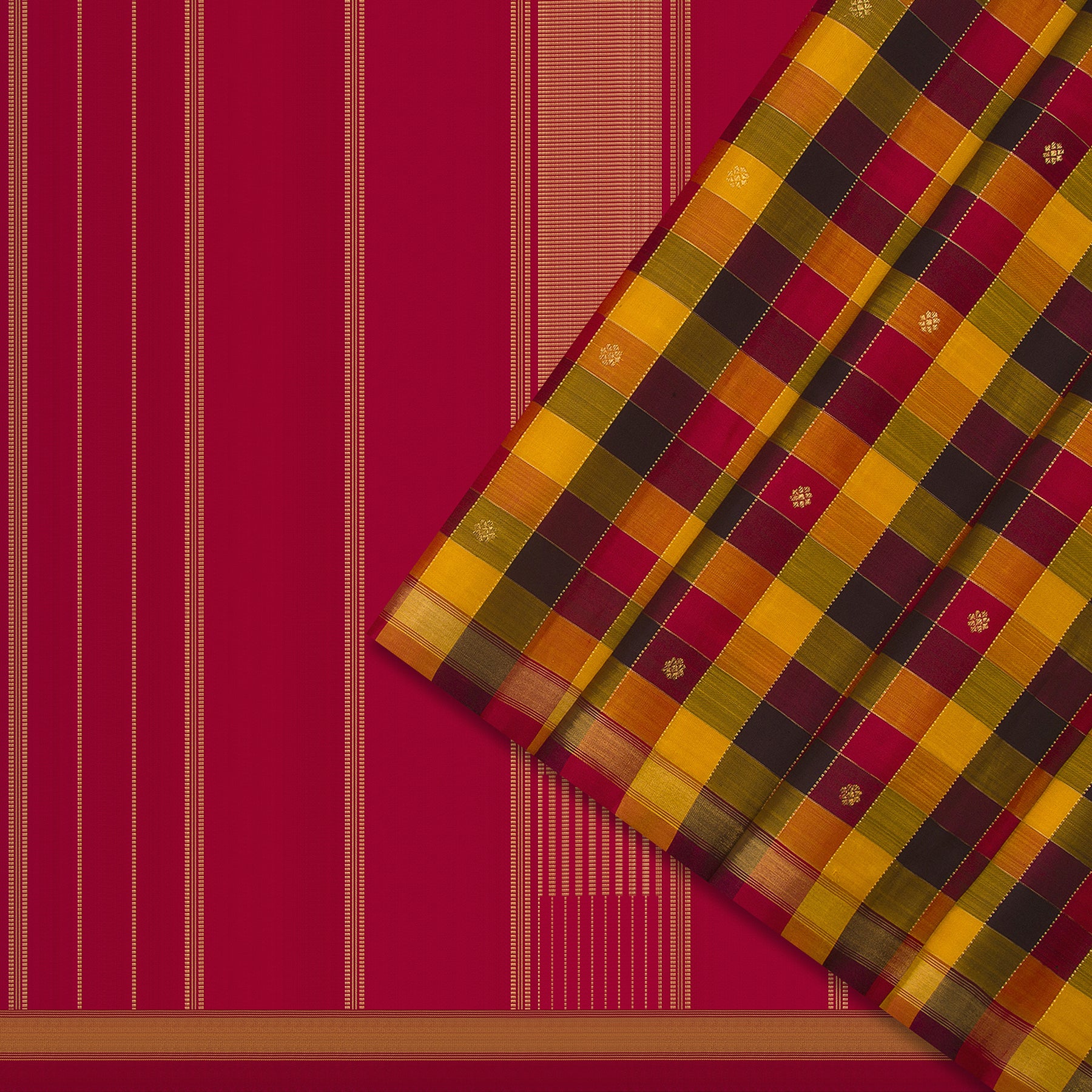 Kanakavalli Kanjivaram Silk Sari 24-599-HS001-12540 - Cover View