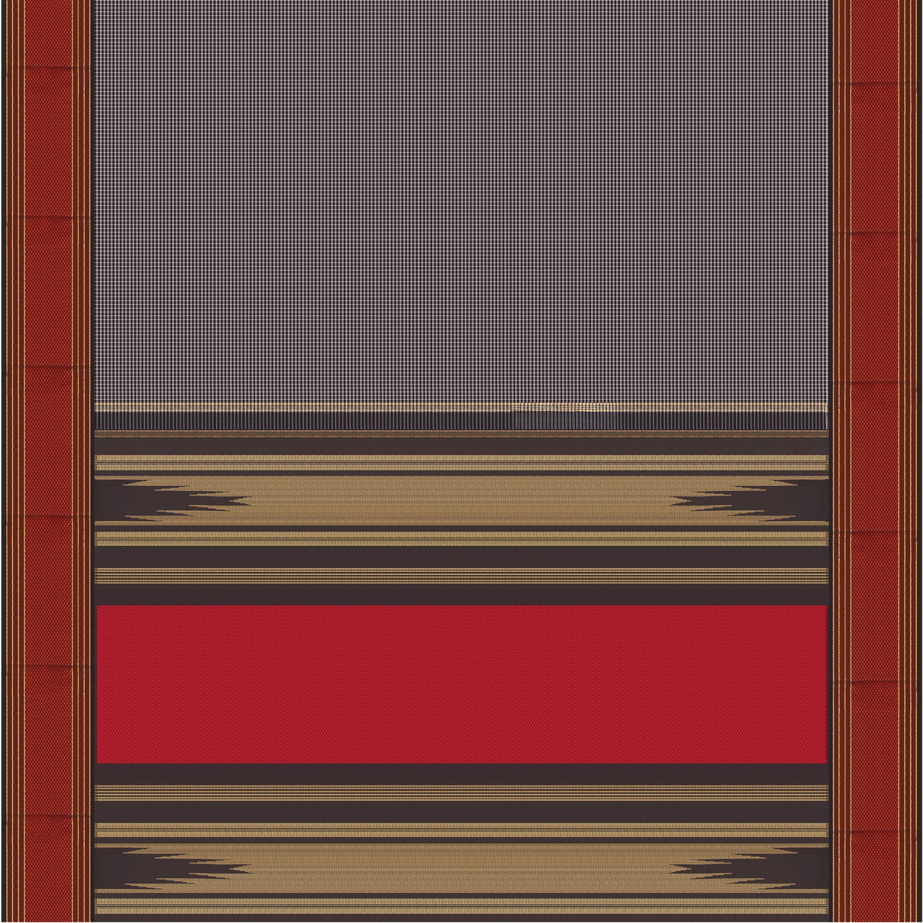 Kanakavalli Kanjivaram Silk Sari 24-599-HS001-12568 - Full View