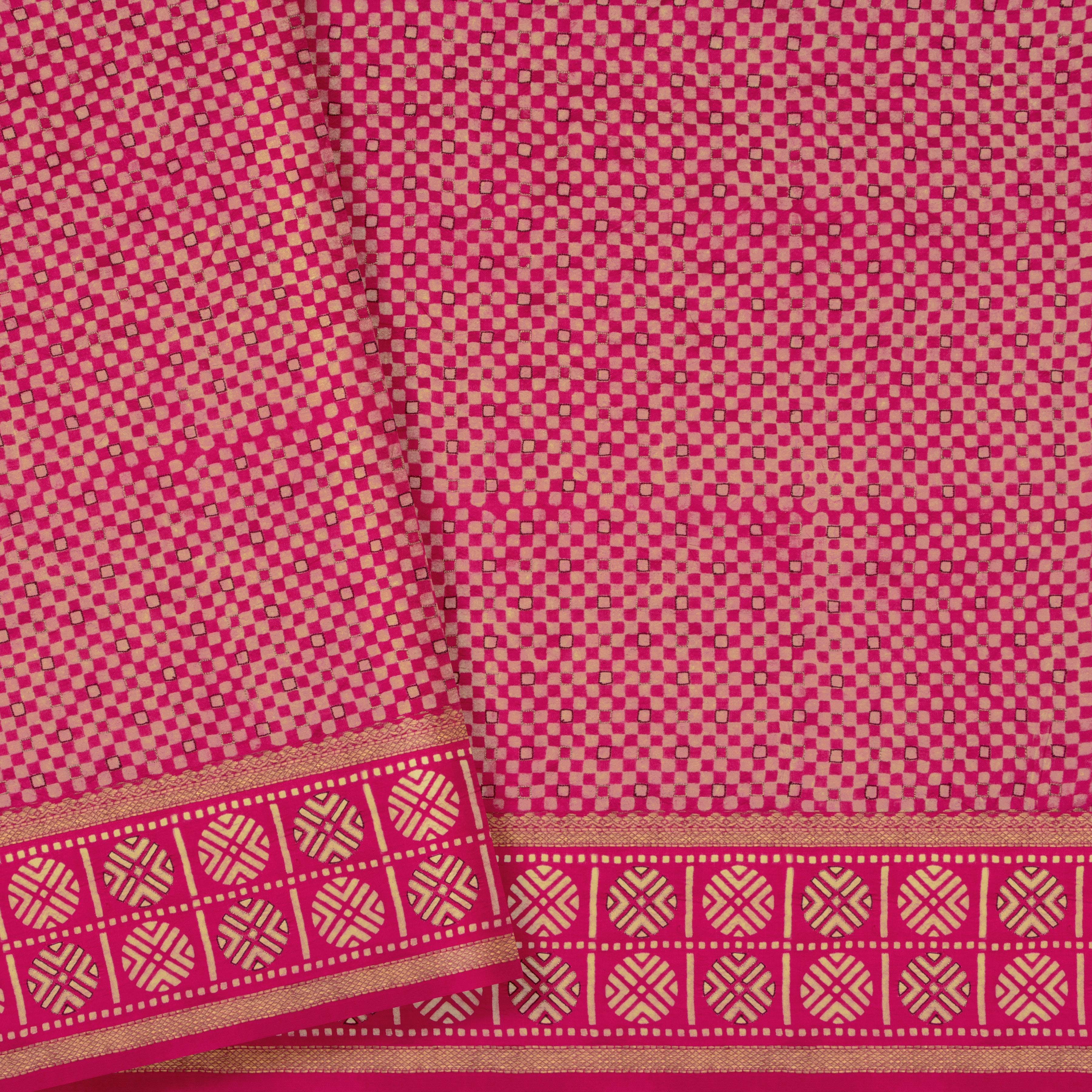Kanakavalli Kanjivaram Silk Sari 24-599-HS001-12586 - Blouse View