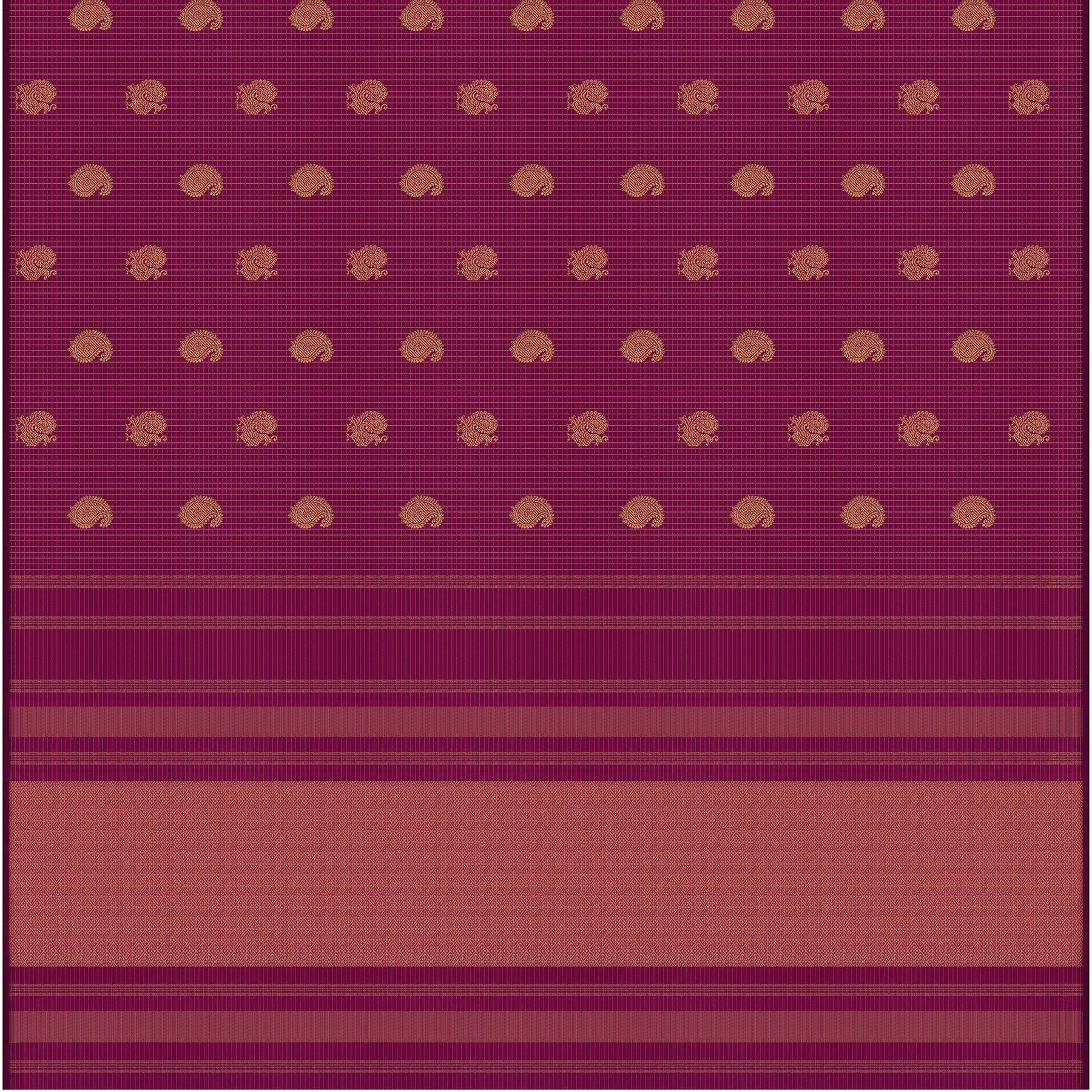 Kanakavalli Kanjivaram Silk Sari 24-599-HS001-13466 - Full View