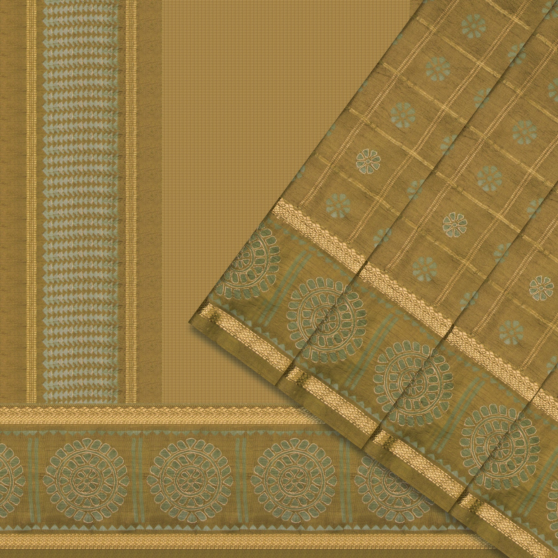 Kanakavalli Kanjivaram Silk Sari 24-599-HS001-13472 - Cover View