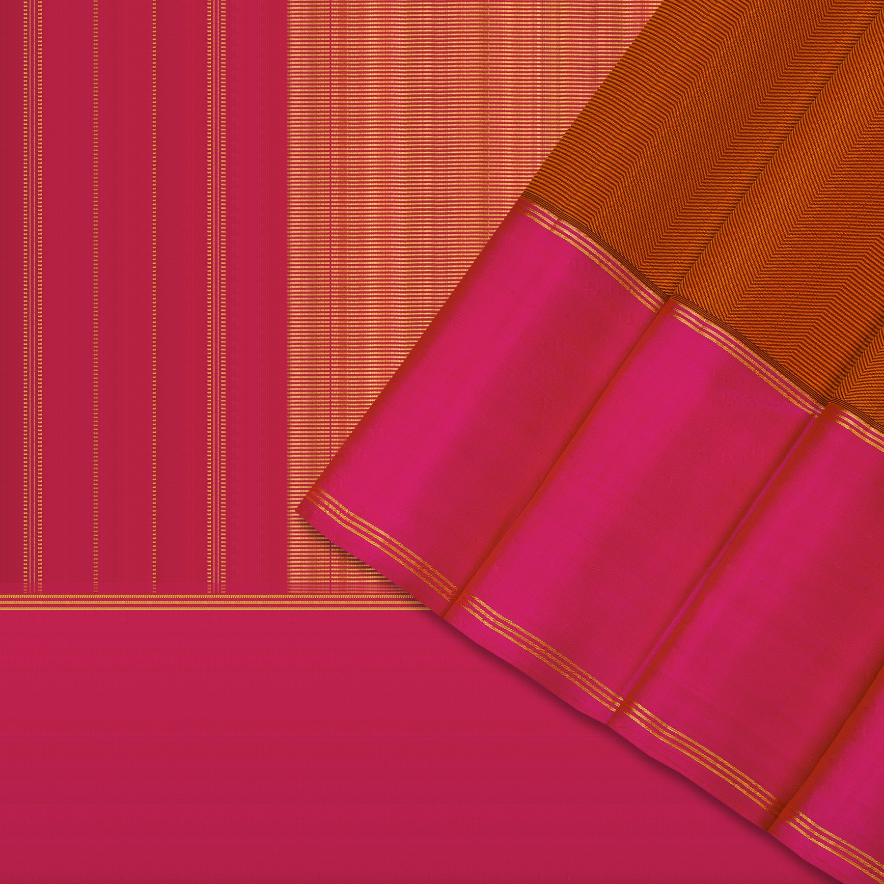 Kanakavalli Kanjivaram Silk Sari 24-599-HS001-13474 - Cover View