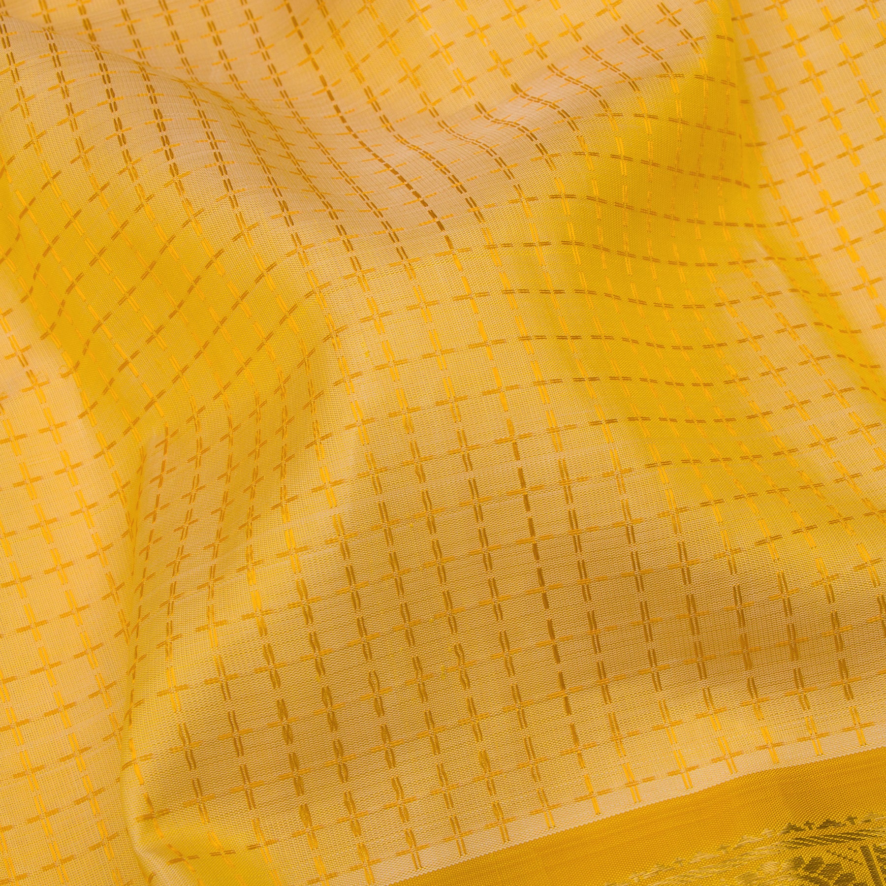 Kanakavalli Kanjivaram Silk Sari 24-599-HS001-13503 - Fabric View