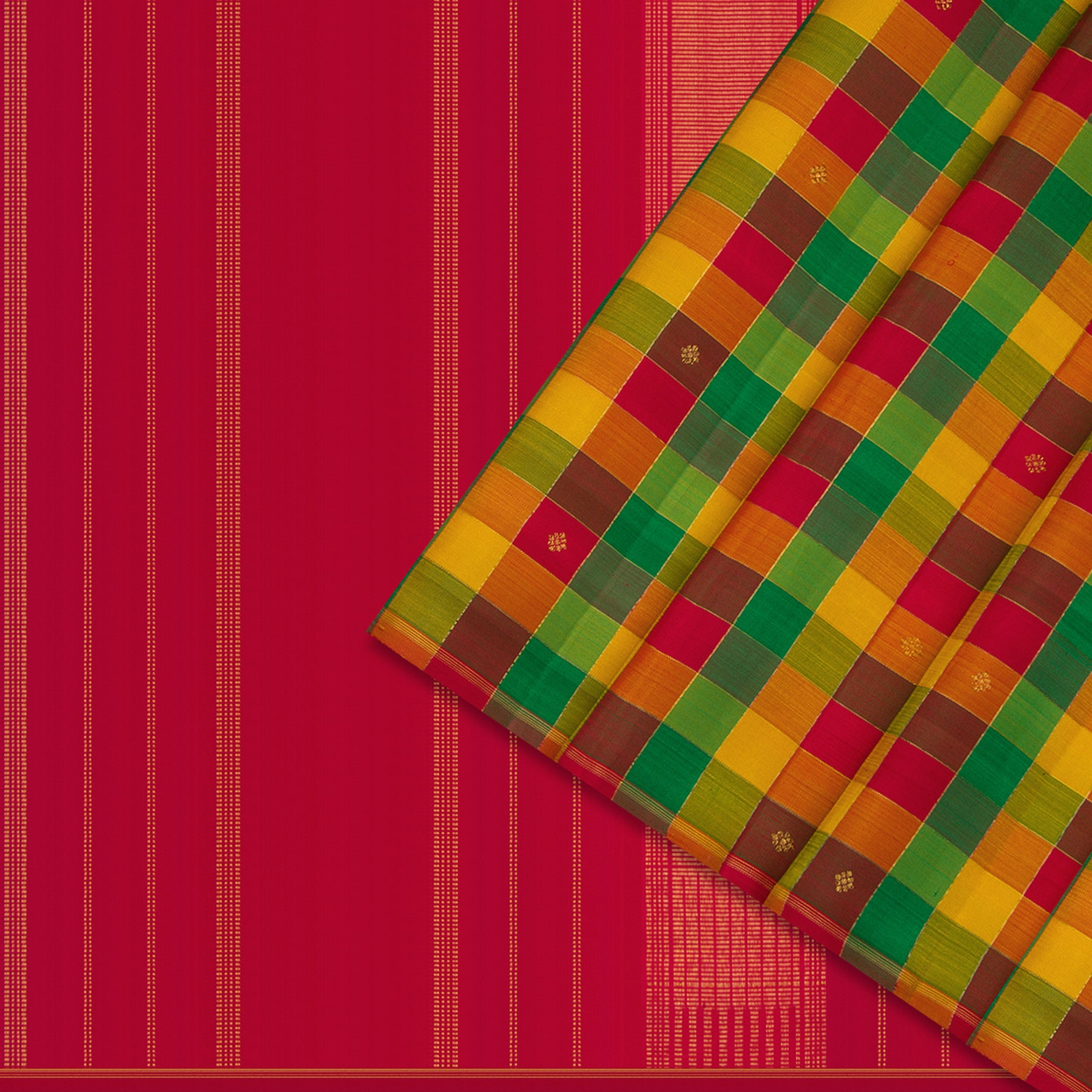 Kanakavalli Kanjivaram Silk Sari 24-599-HS001-13515 - Cover View