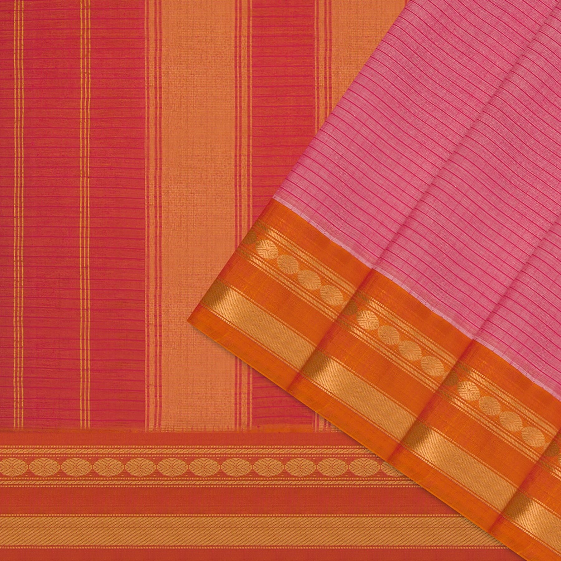 Kanakavalli Gadwal Silk/Cotton Sari 24-604-HS005-08964 - Cover View