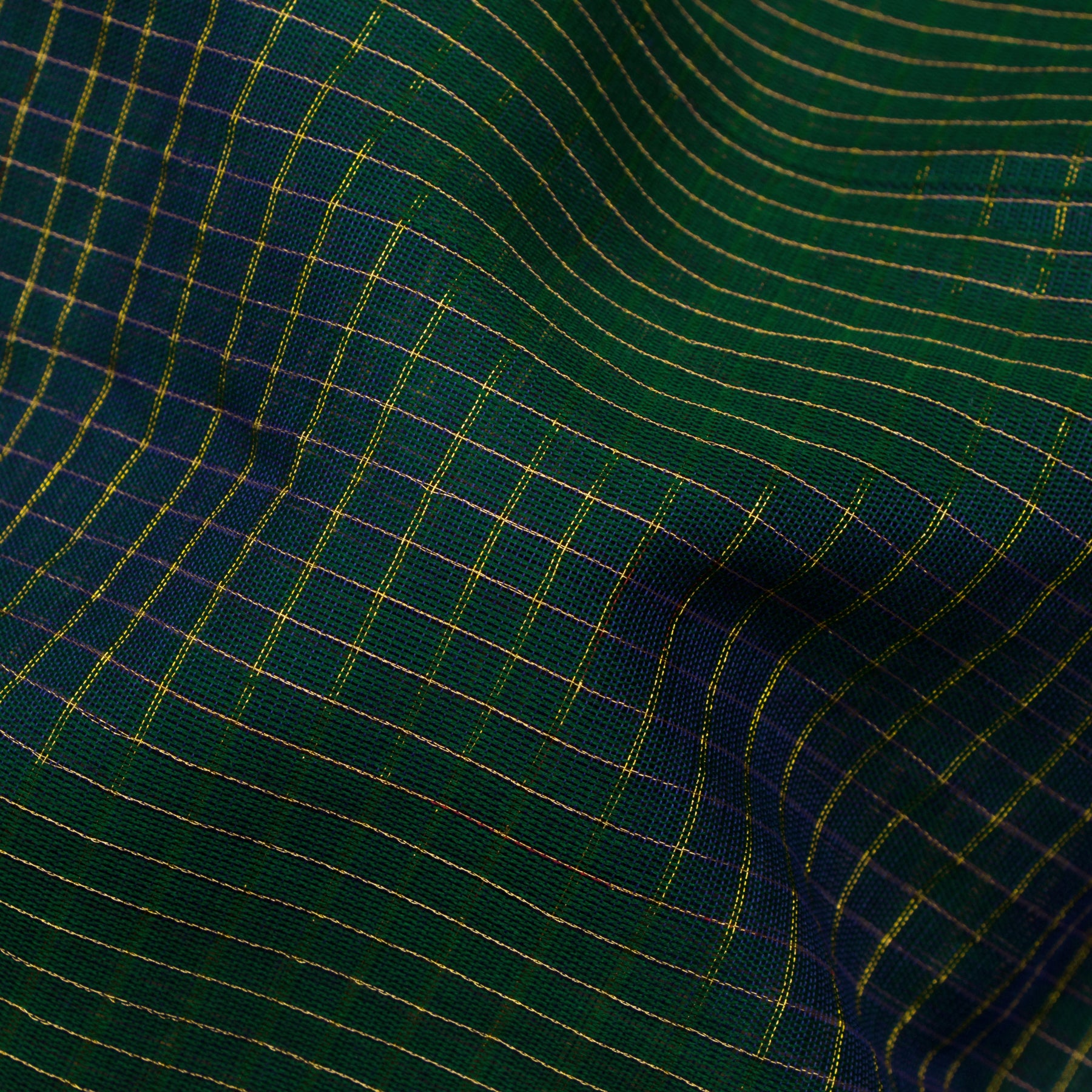 Kanakavalli Gadwal Silk/Cotton Sari 24-604-HS005-08999 - Fabric View