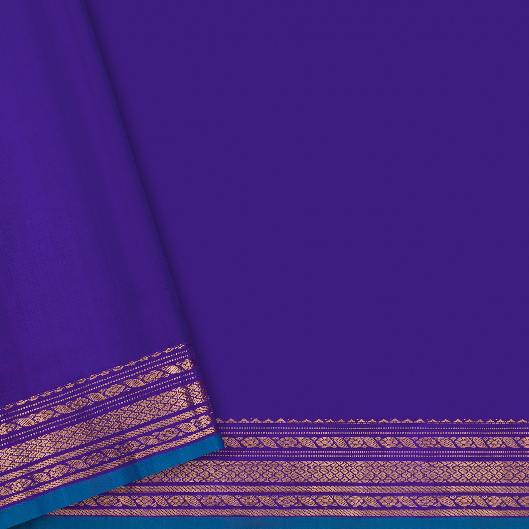 Kanakavalli Gadwal Silk/Cotton Sari 24-604-HS005-09003 - Blouse View