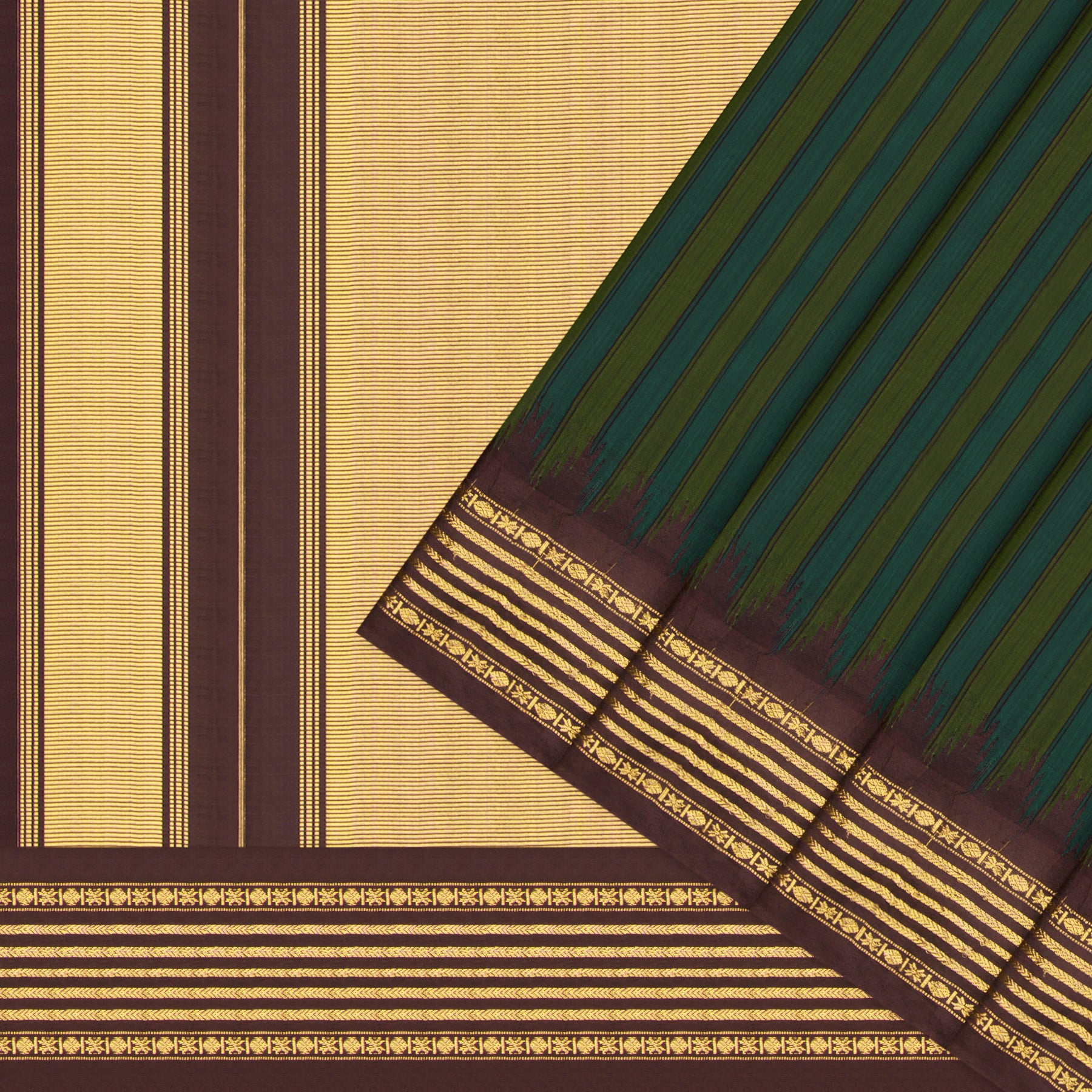 Kanakavalli Gadwal Silk/Cotton Sari 24-604-HS005-09025 - Cover View