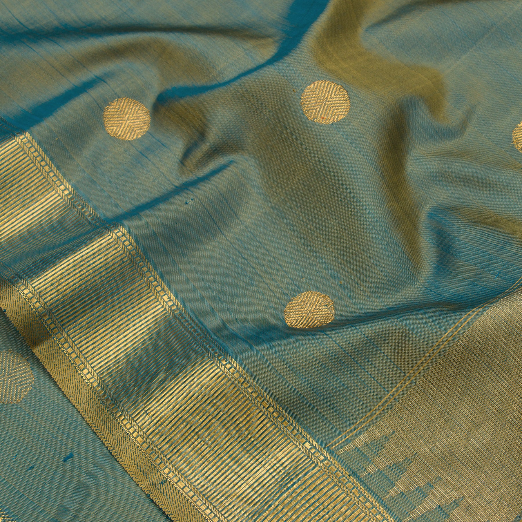 Kanakavalli Kanjivaram Silk Dupatta 24-611-HD001-00948 - Fabric View