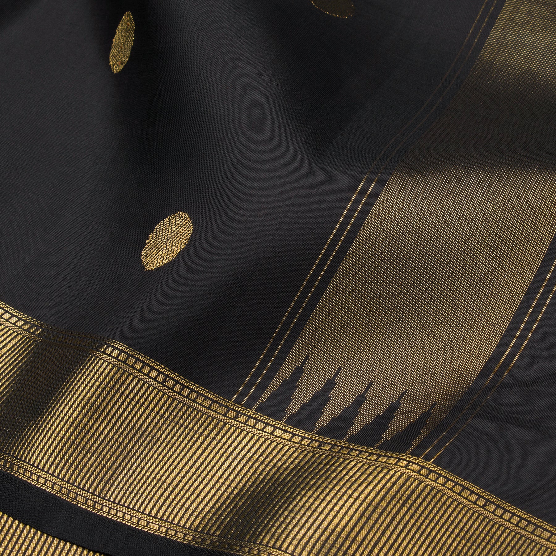 Kanakavalli Kanjivaram Silk Dupatta 24-611-HD001-14250 - Fabric View