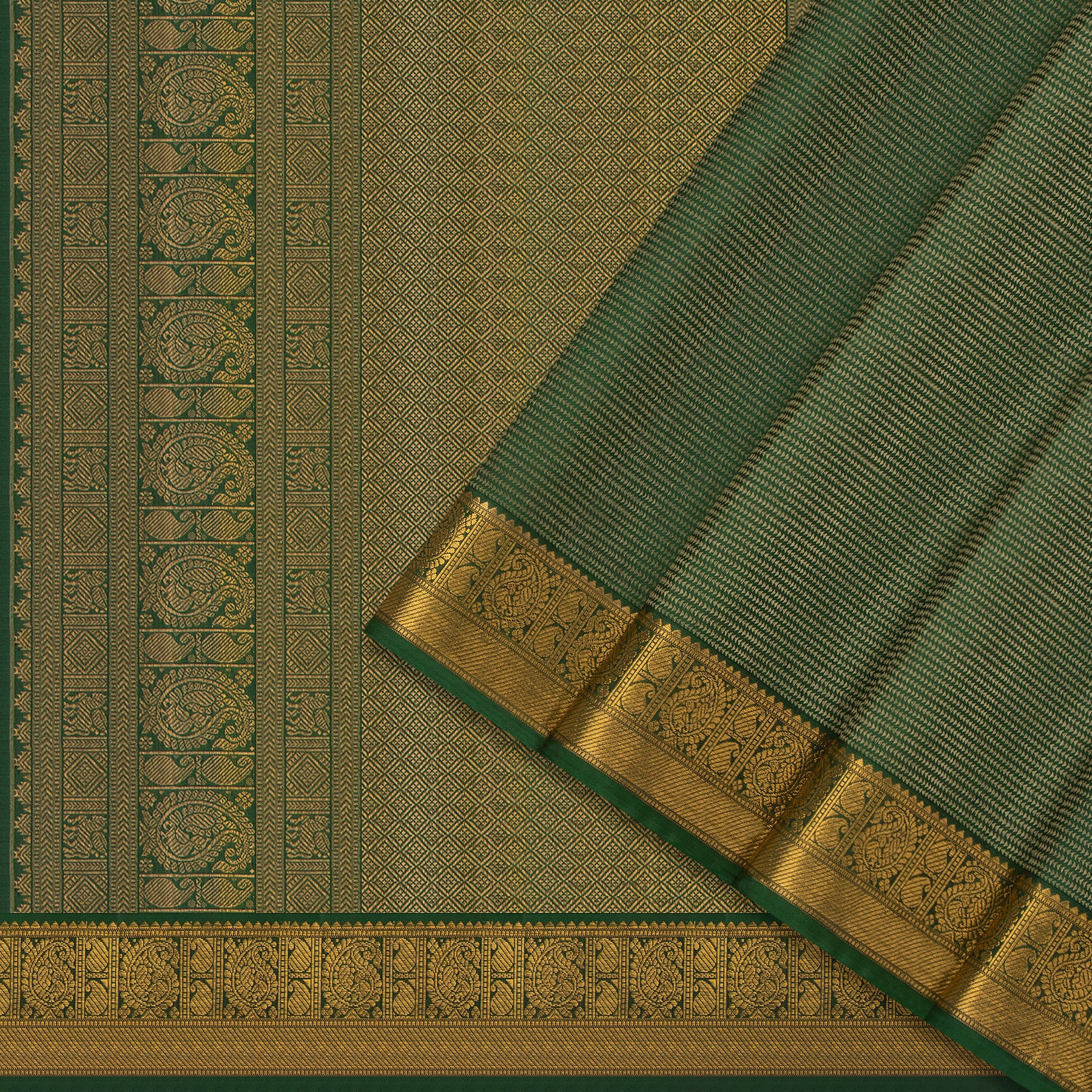 Kanakavalli Kanjivaram Silk Sari 24-611-HS001-01477 - Cover View