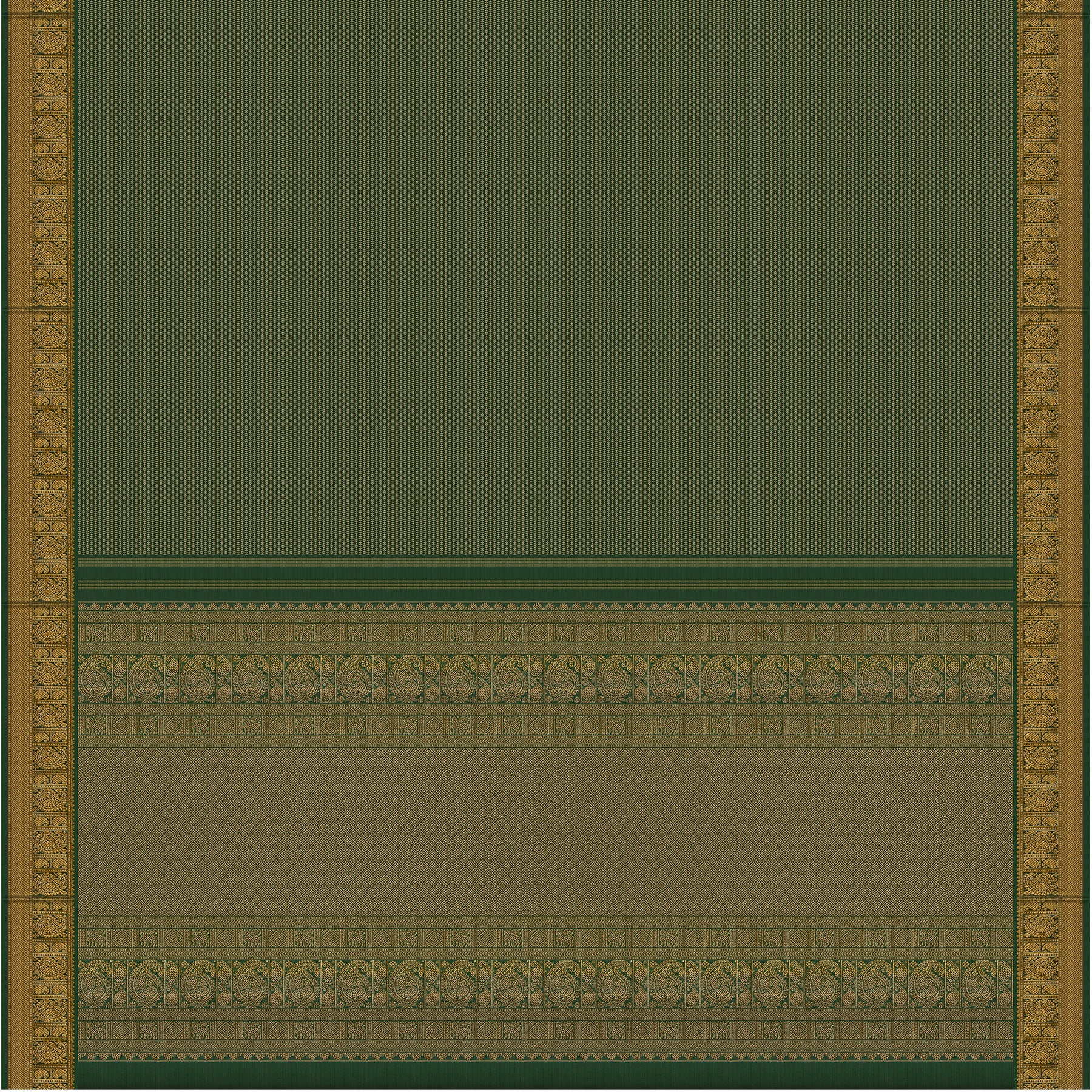 Kanakavalli Kanjivaram Silk Sari 24-611-HS001-01477 - Full View