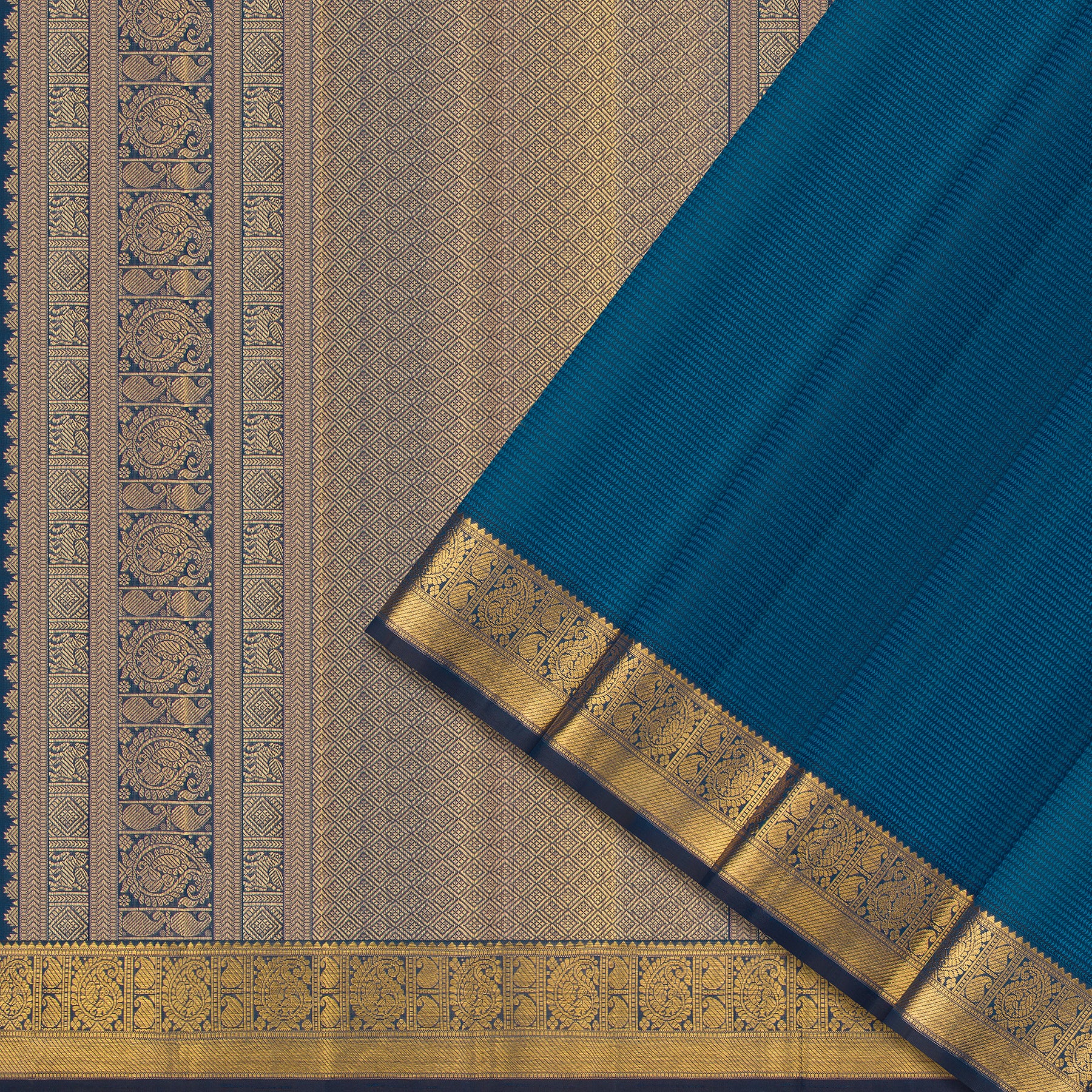 Kanakavalli Kanjivaram Silk Sari 24-611-HS001-03685 - Cover View