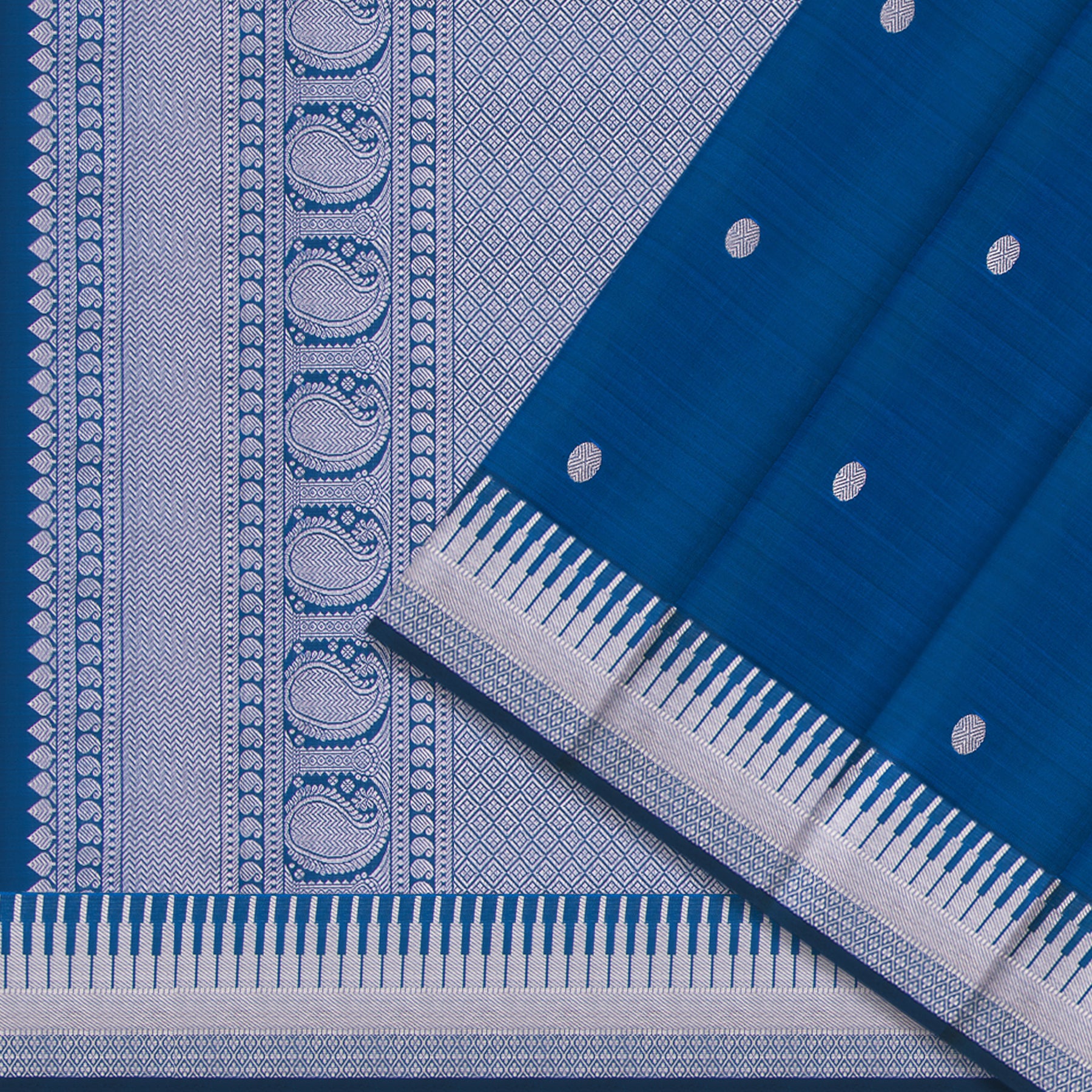 Kanakavalli Kanjivaram Silk Sari 24-611-HS001-03686 - Cover View