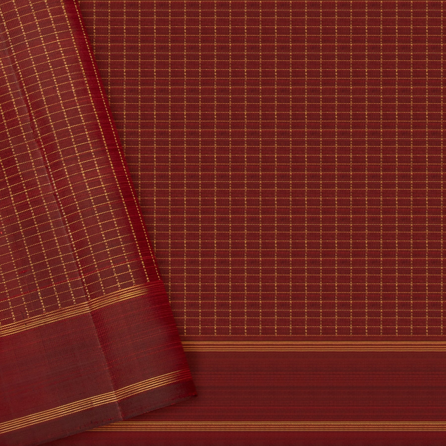 Kanakavalli Kanjivaram Silk Sari 24-611-HS001-03693 - Blouse View