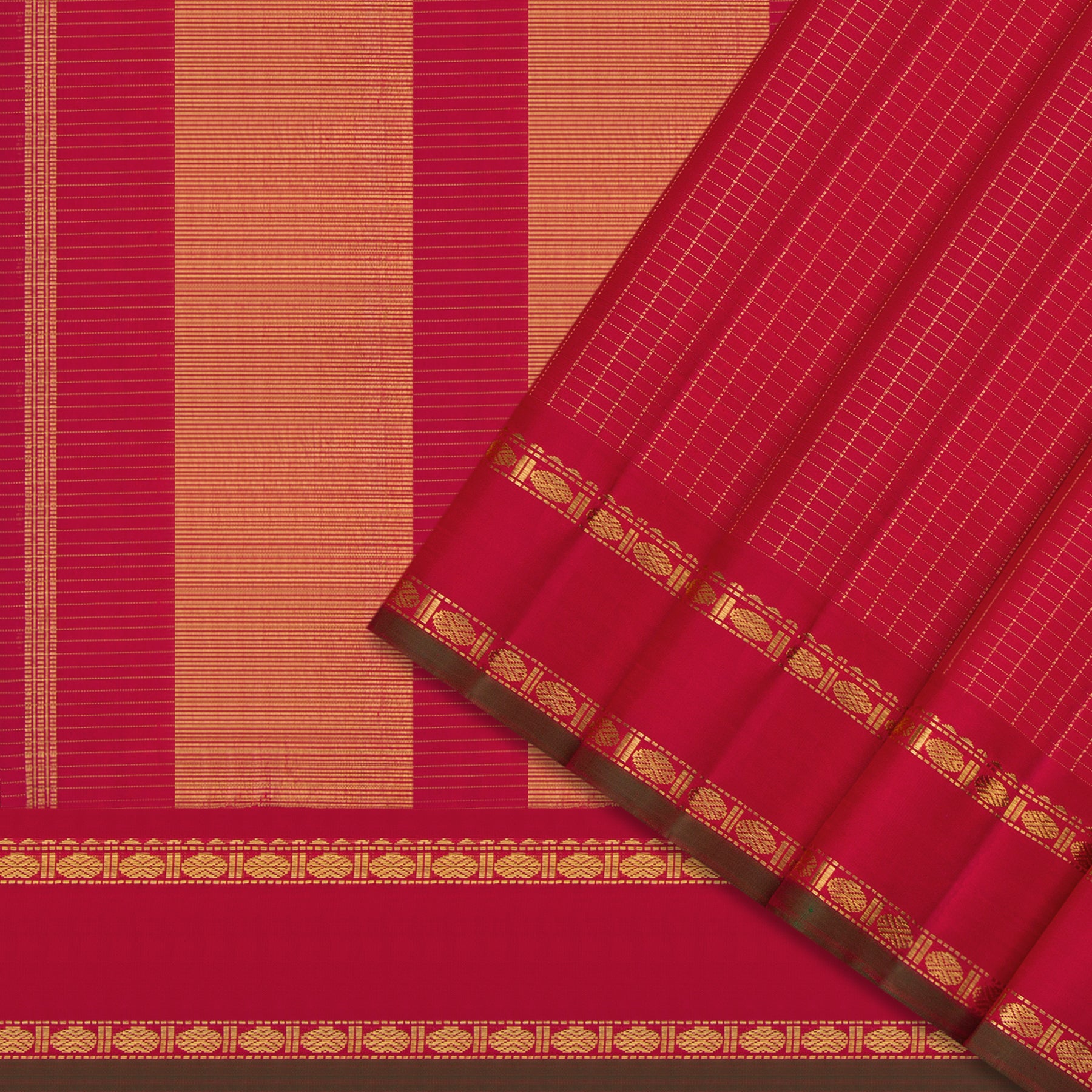 Kanakavalli Kanjivaram Silk Sari 24-611-HS001-03733 - Cover View