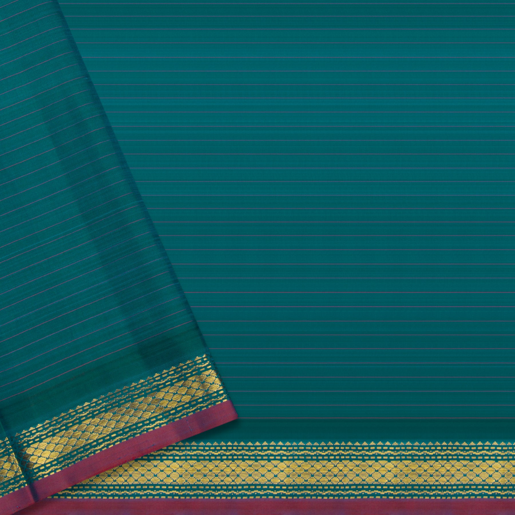 Kanakavalli Kanjivaram Silk Sari 24-611-HS001-03736 - Blouse View