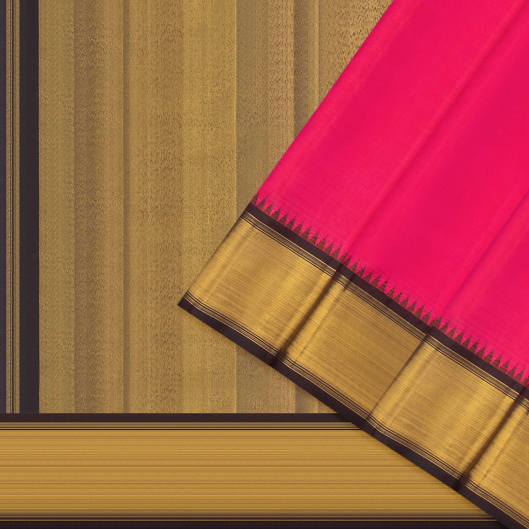 Kanakavalli Kanjivaram Silk Sari 24-611-HS001-04014 - Cover View