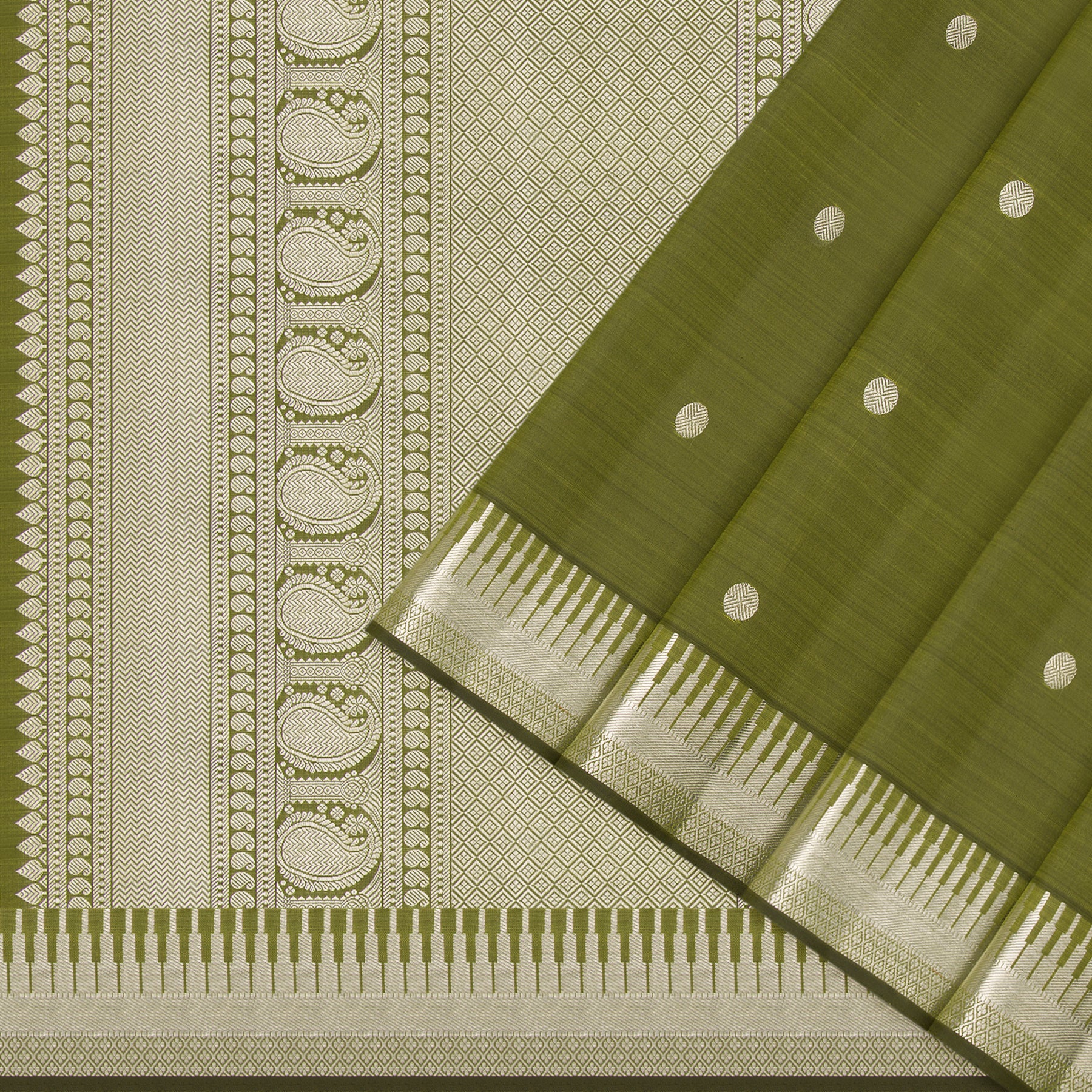 Kanakavalli Kanjivaram Silk Sari 24-611-HS001-04016 - Cover View