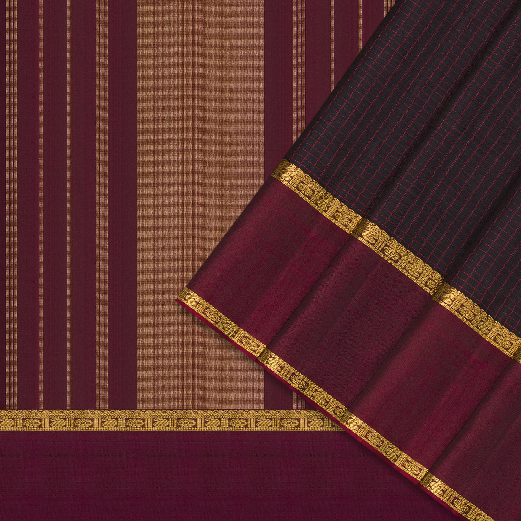 Kanakavalli Kanjivaram Silk Sari 24-611-HS001-04022 - Cover View