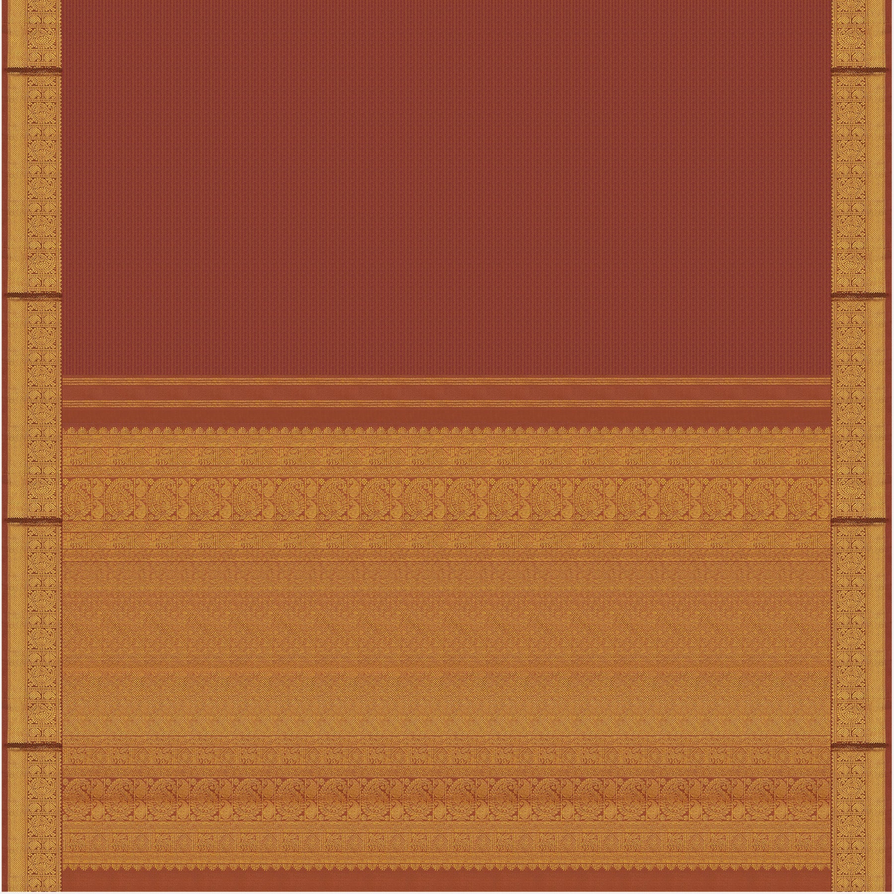 Kanakavalli Kanjivaram Silk Sari 24-611-HS001-04830 - Full View