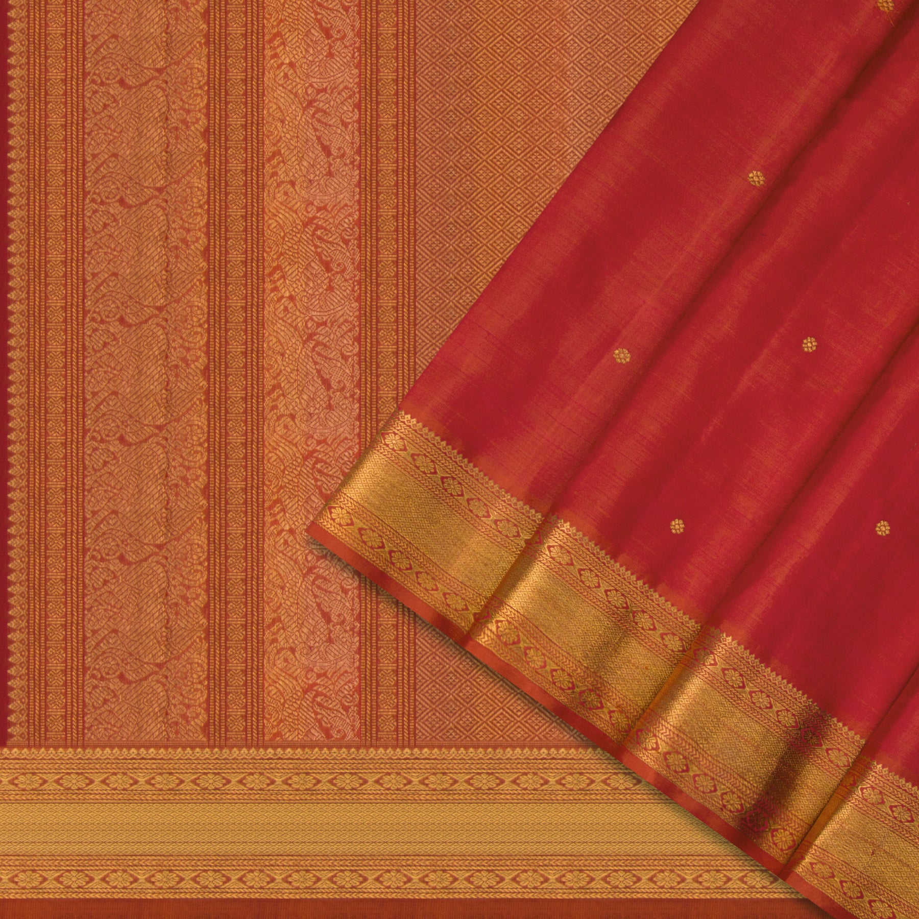 Kanakavalli Kanjivaram Silk Sari 24-611-HS001-04839 - Cover View