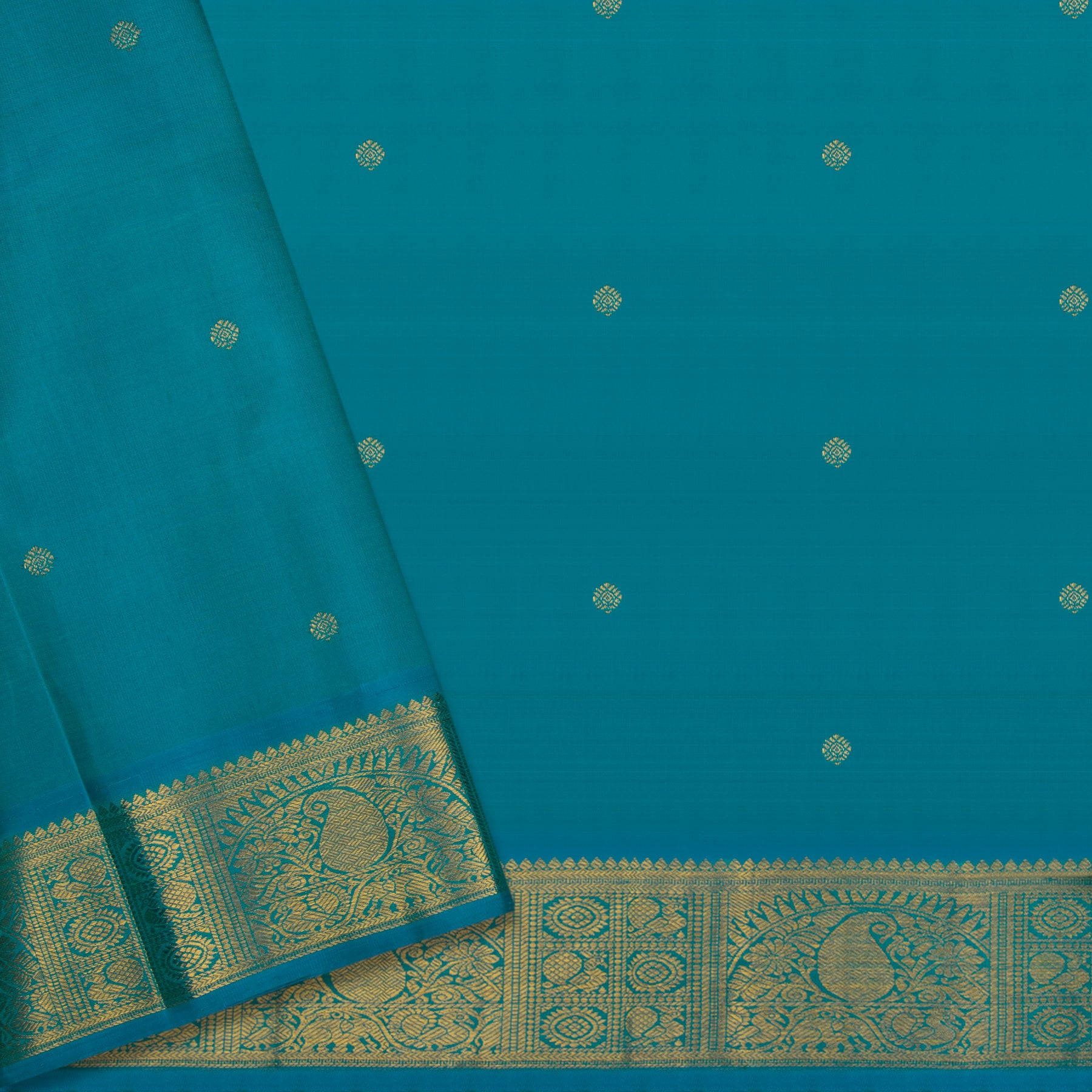 Kanakavalli Kanjivaram Silk Sari 24-611-HS001-04844 - Blouse View