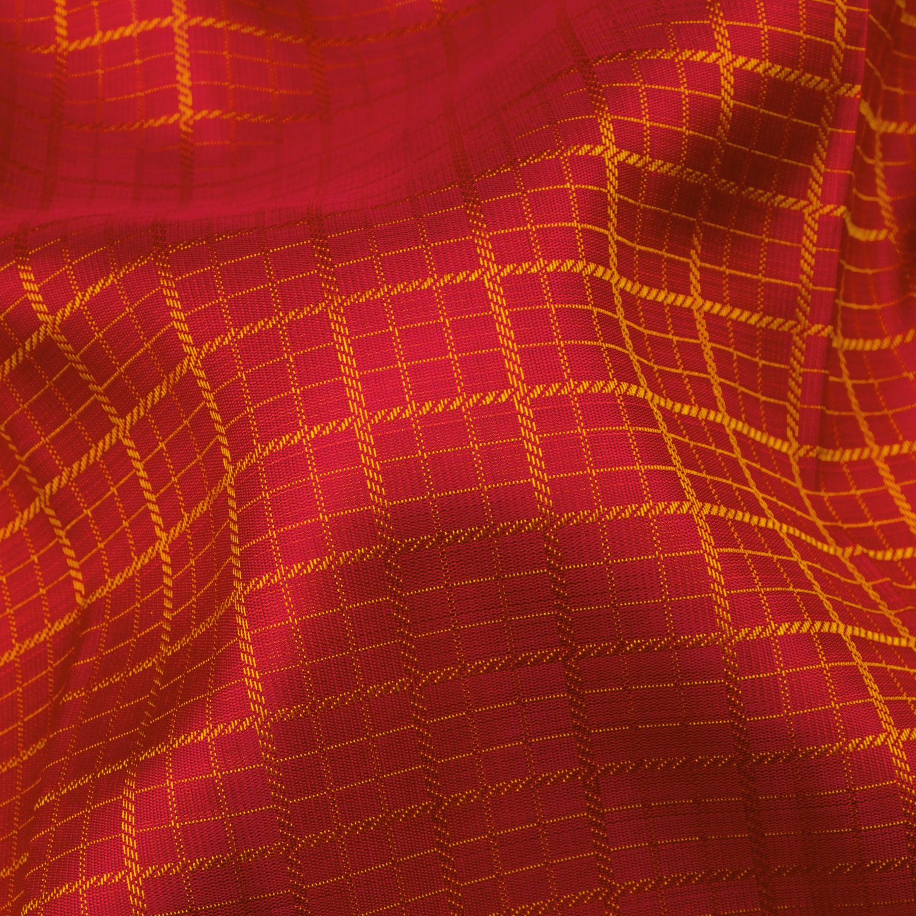Kanakavalli Kanjivaram Silk Sari 24-611-HS001-07017 - Fabric View