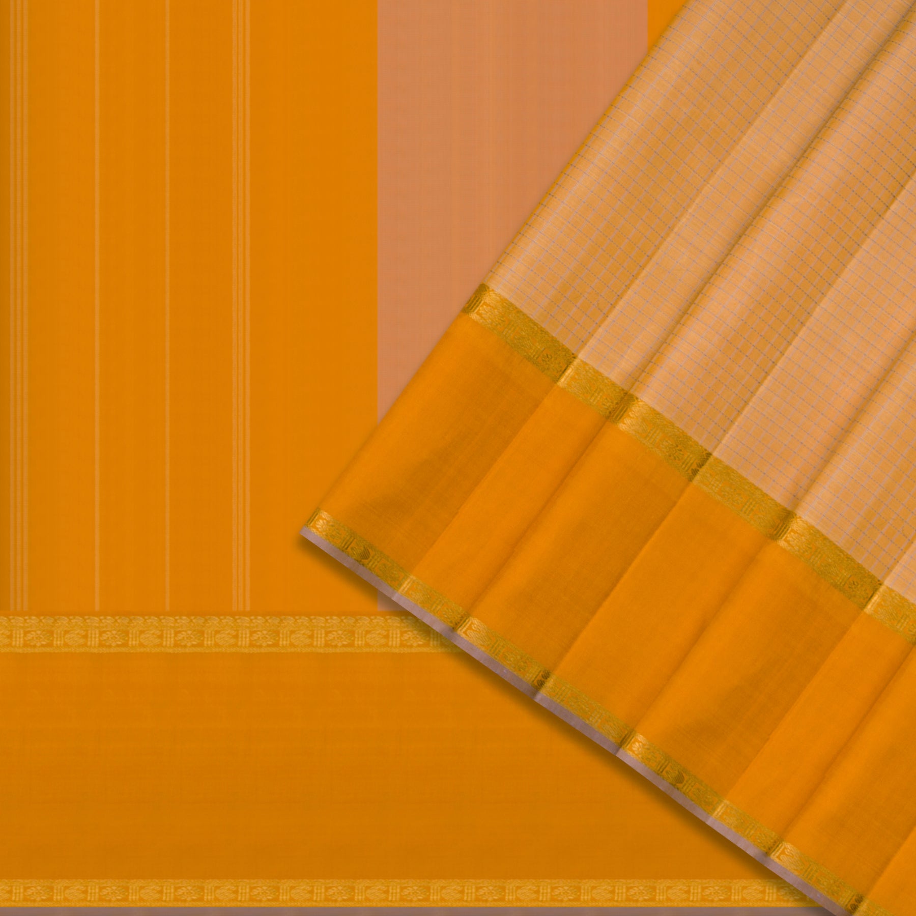 Kanakavalli Kanjivaram Silk Sari 24-611-HS001-07043 - Cover View