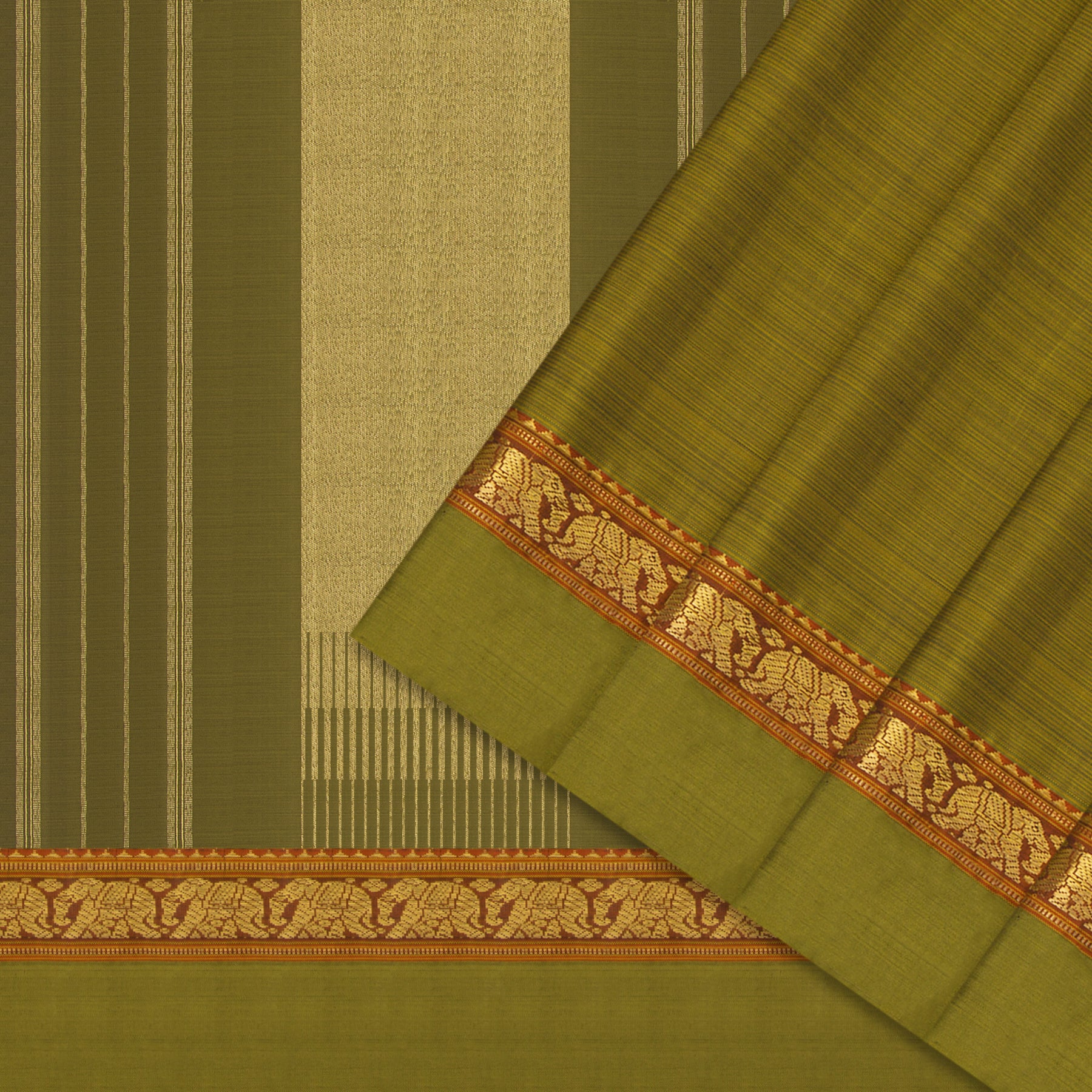 Kanakavalli Kanjivaram Silk Sari 24-611-HS001-07731 - Cover View