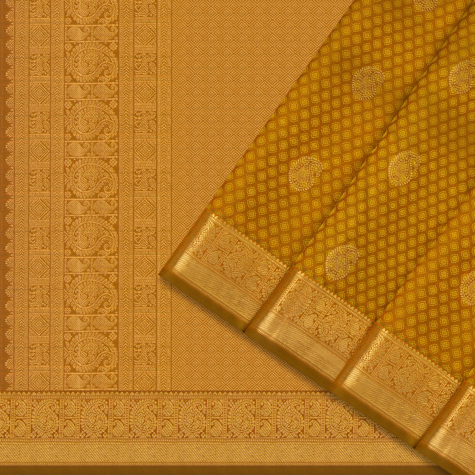 Kanakavalli Kanjivaram Silk Sari 24-611-HS001-07744 - Cover View