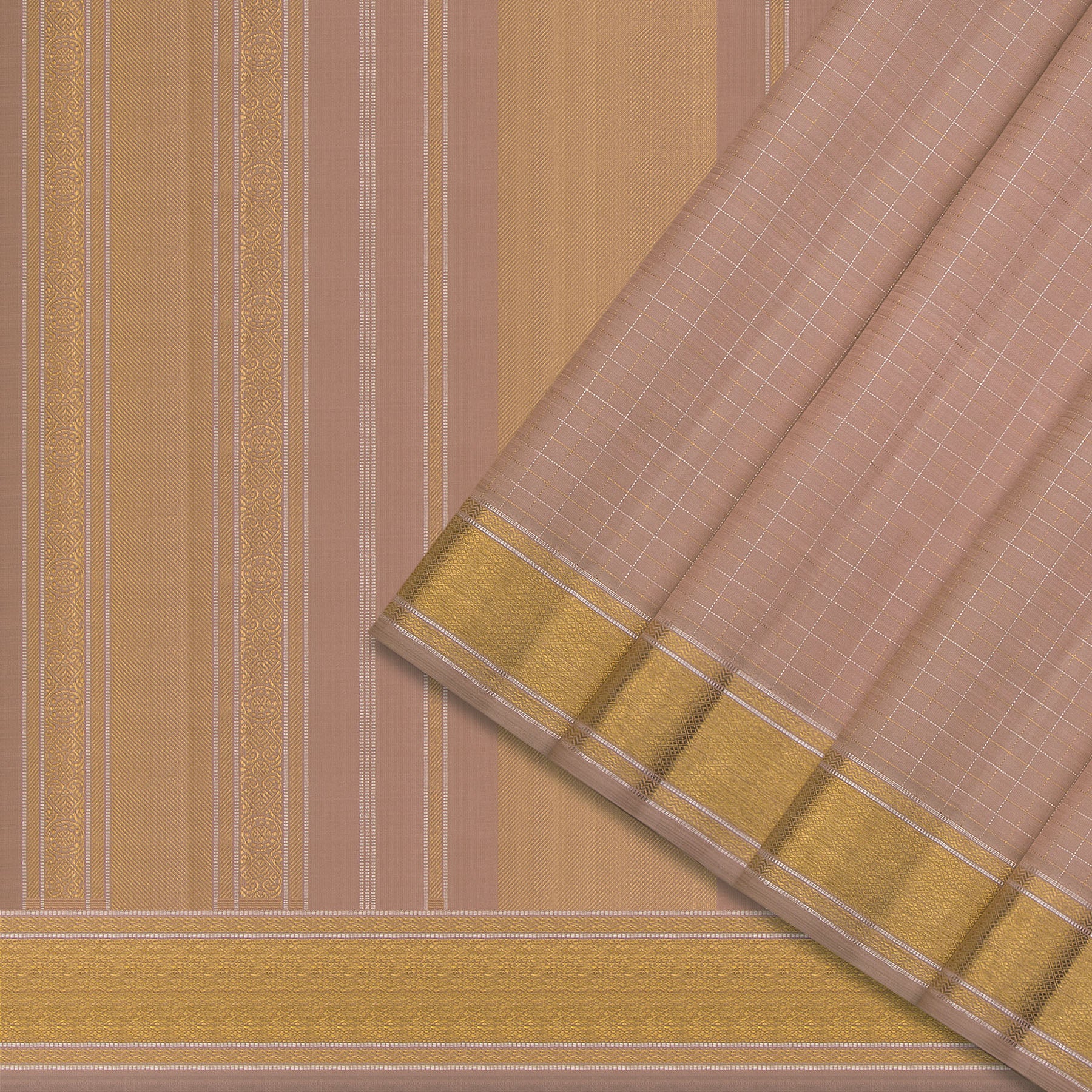 Kanakavalli Kanjivaram Silk Sari 24-611-HS001-08572 - Cover View