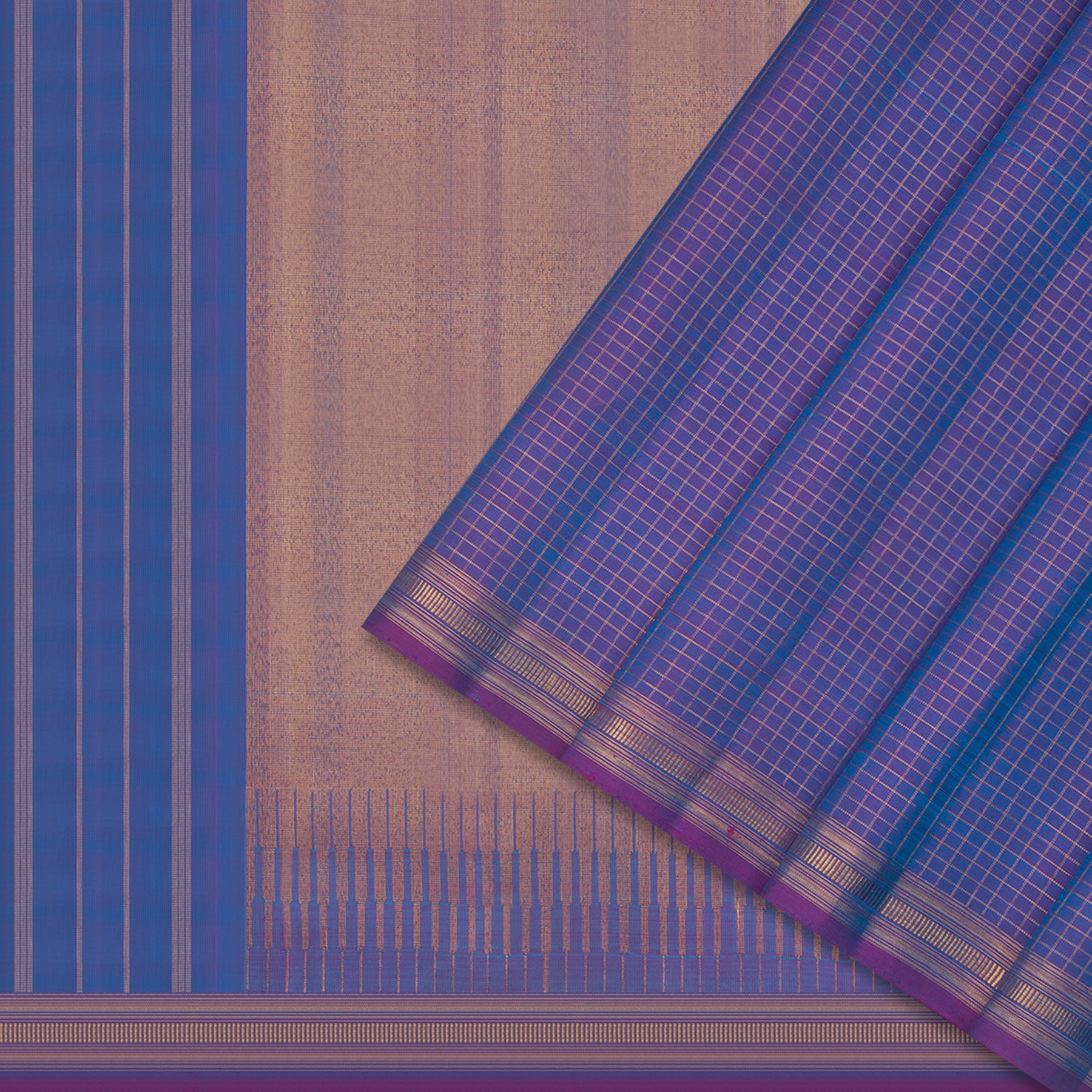 Kanakavalli Kanjivaram Silk Sari 24-611-HS001-08579 - Cover View