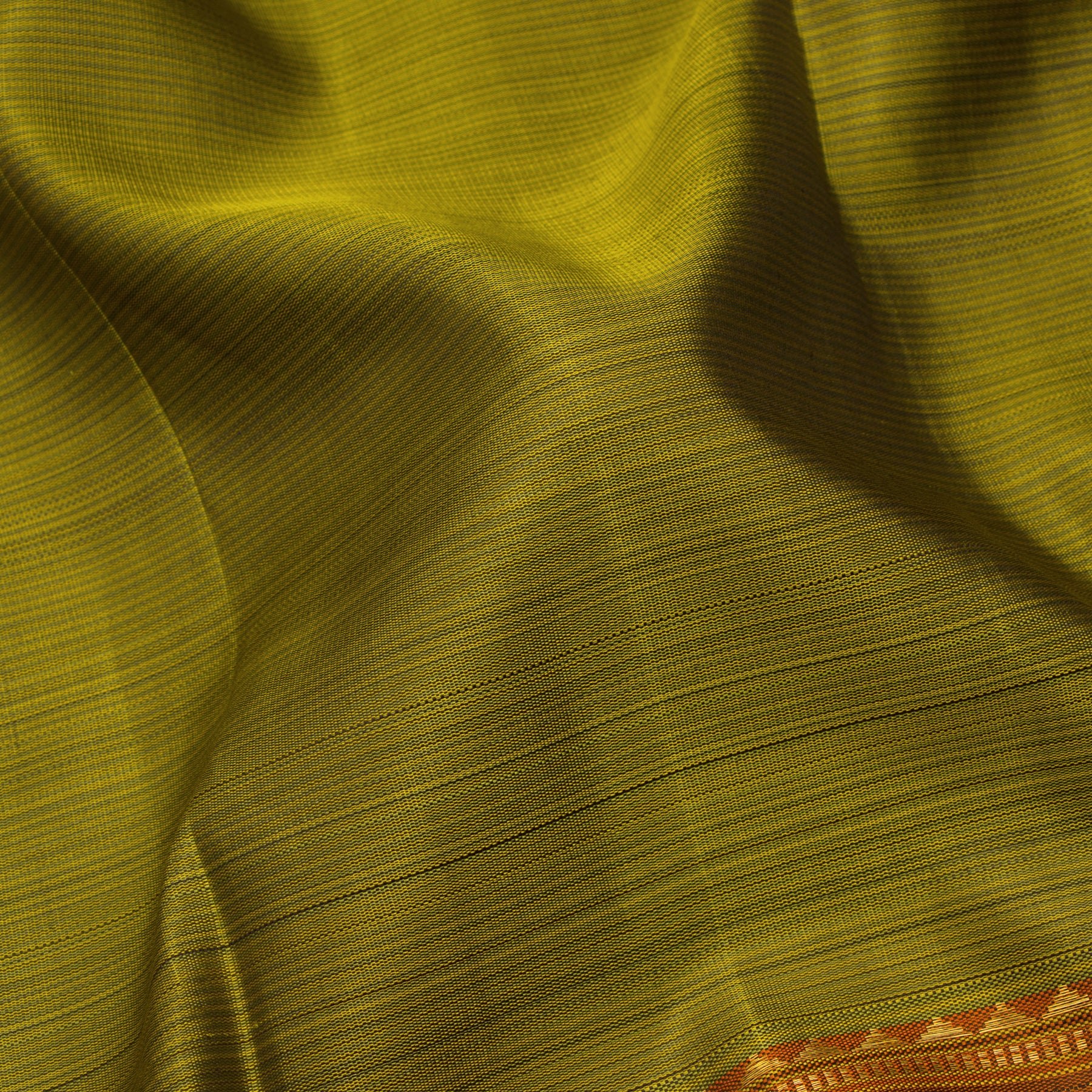 Kanakavalli Kanjivaram Silk Sari 24-611-HS001-08581 - Fabric View