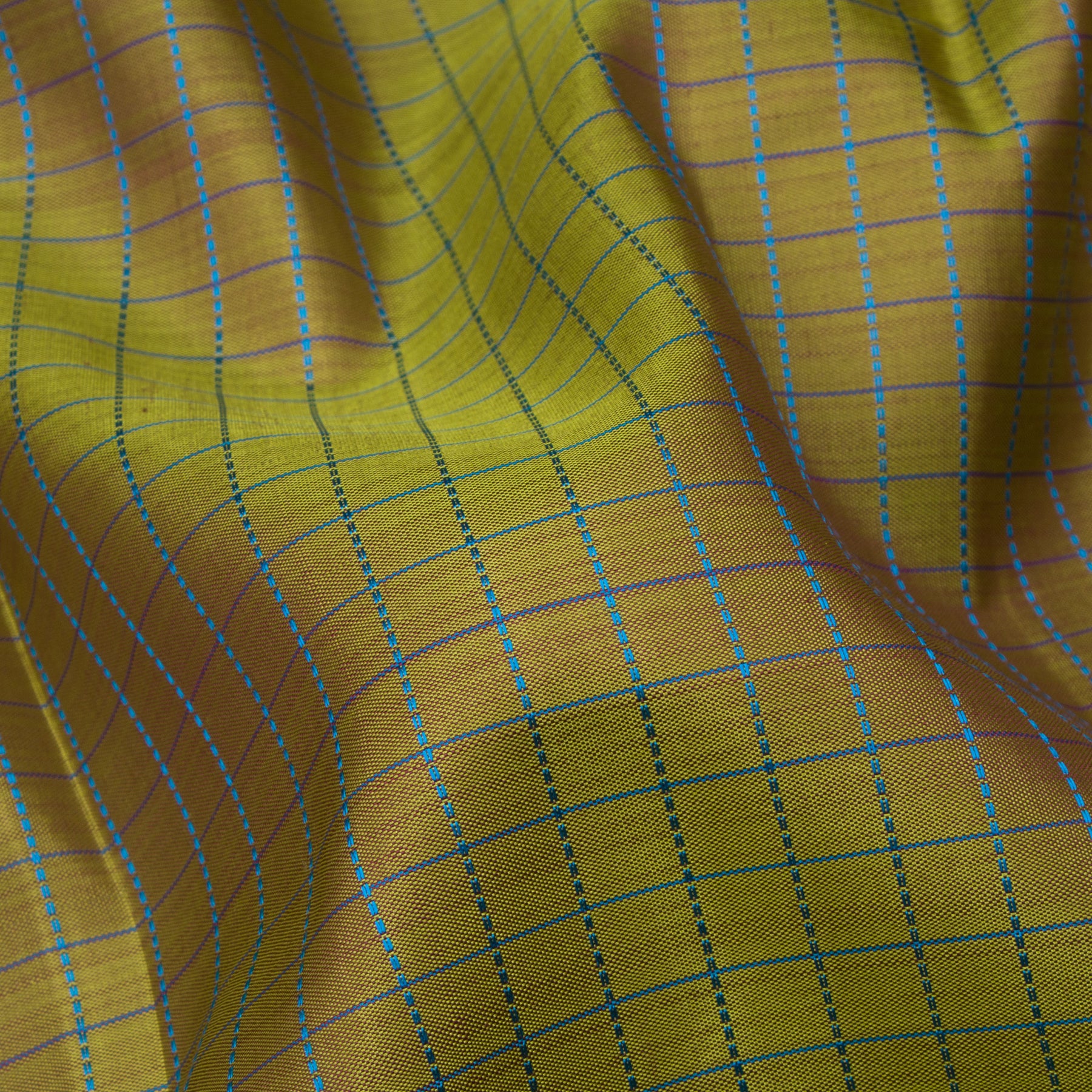 Kanakavalli Kanjivaram Silk Sari 24-611-HS001-08598 - Fabric View