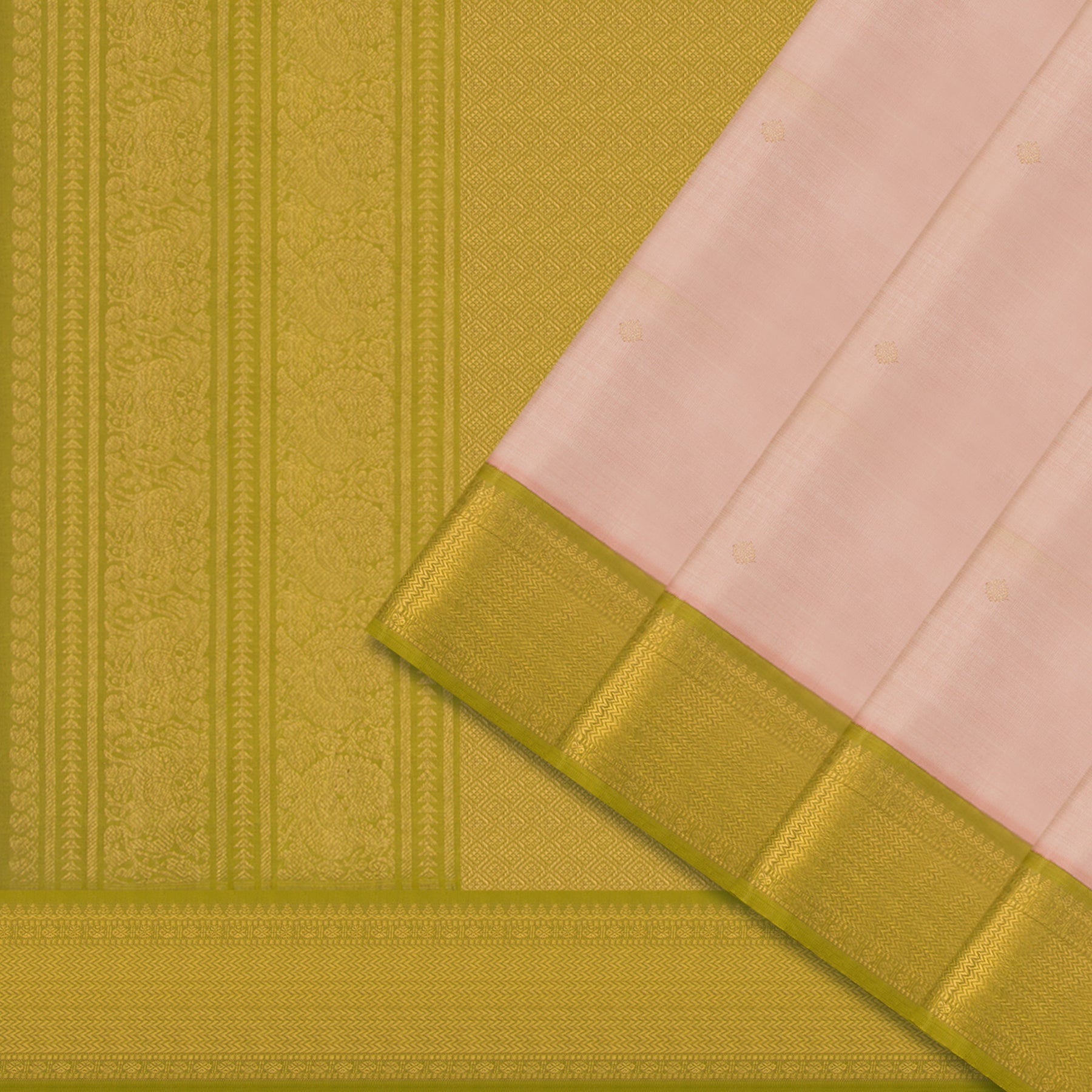 Kanakavalli Kanjivaram Silk Sari 24-611-HS001-08643 - Cover View