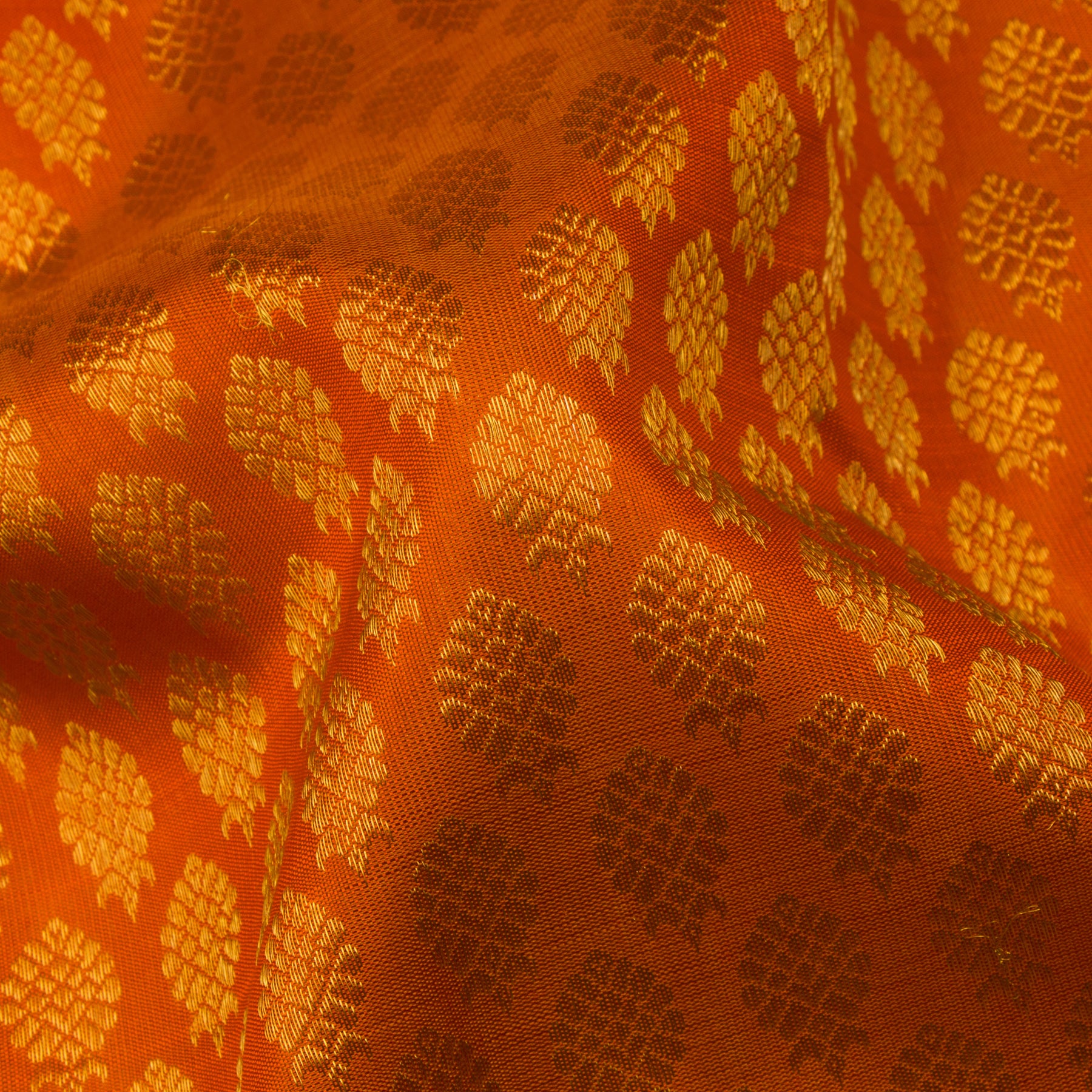 Kanakavalli Kanjivaram Silk Sari 24-611-HS001-10544 - Fabric View