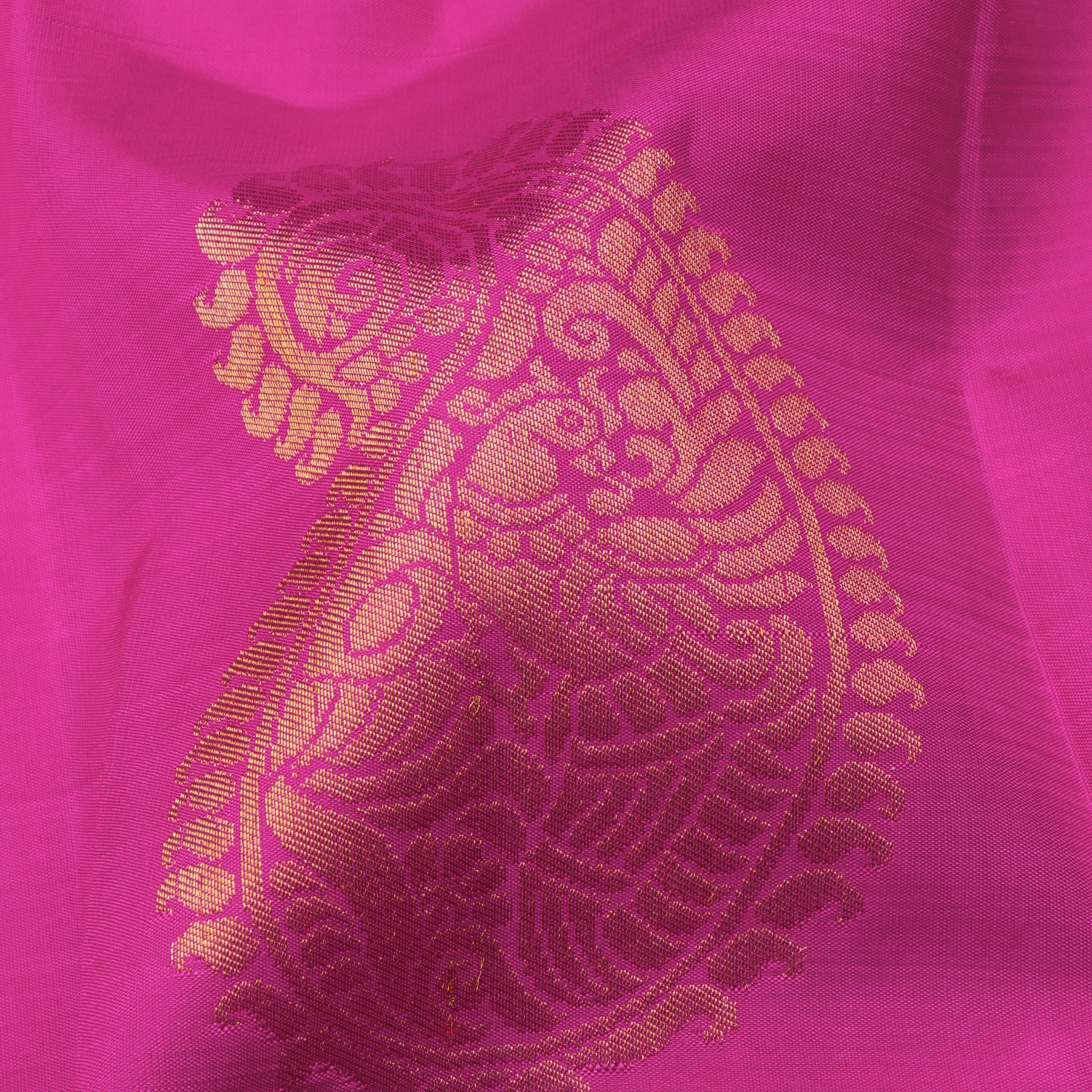 Kanakavalli Kanjivaram Silk Sari 24-611-HS001-10553 - Fabric View