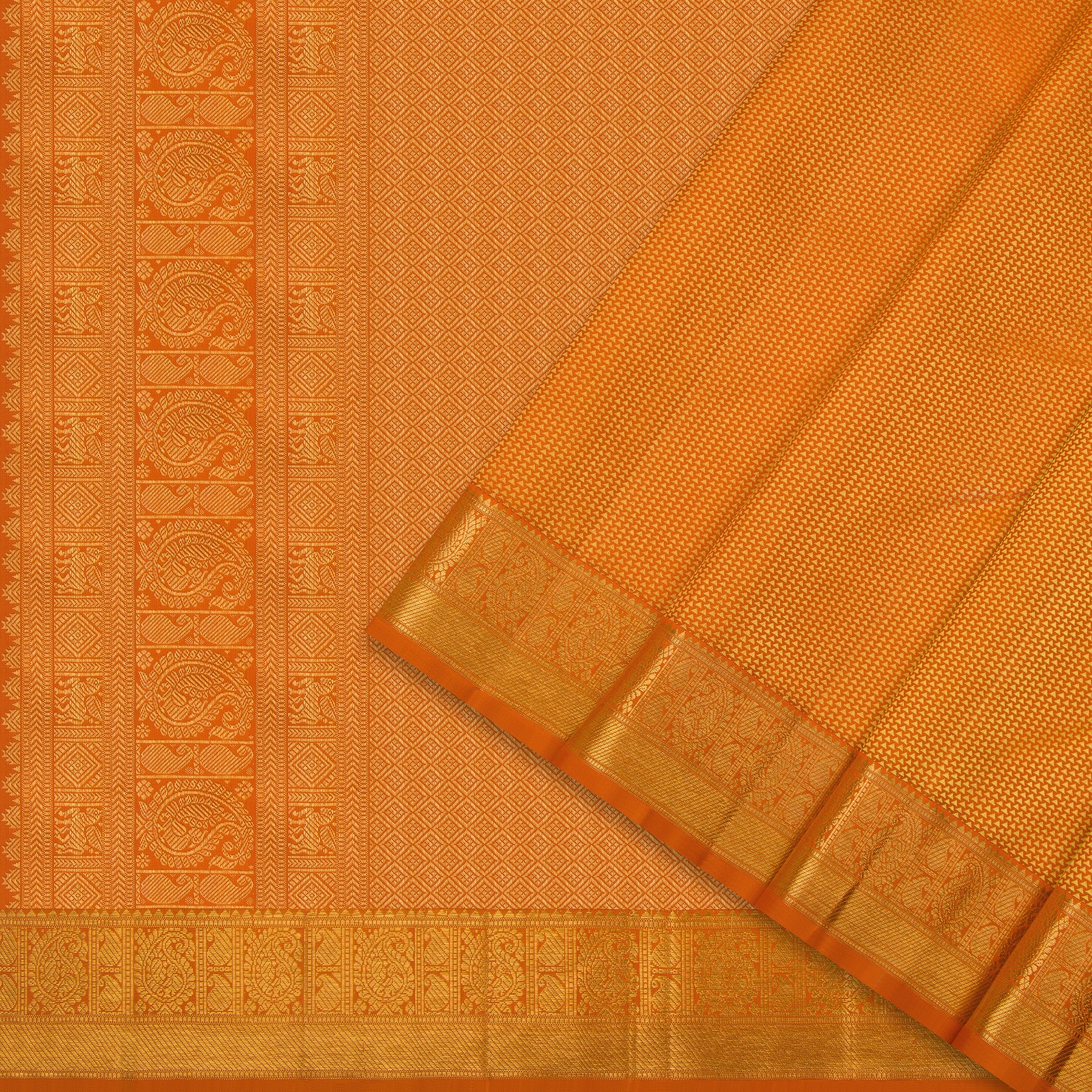 Kanakavalli Kanjivaram Silk Sari 24-611-HS001-10655 - Cover View