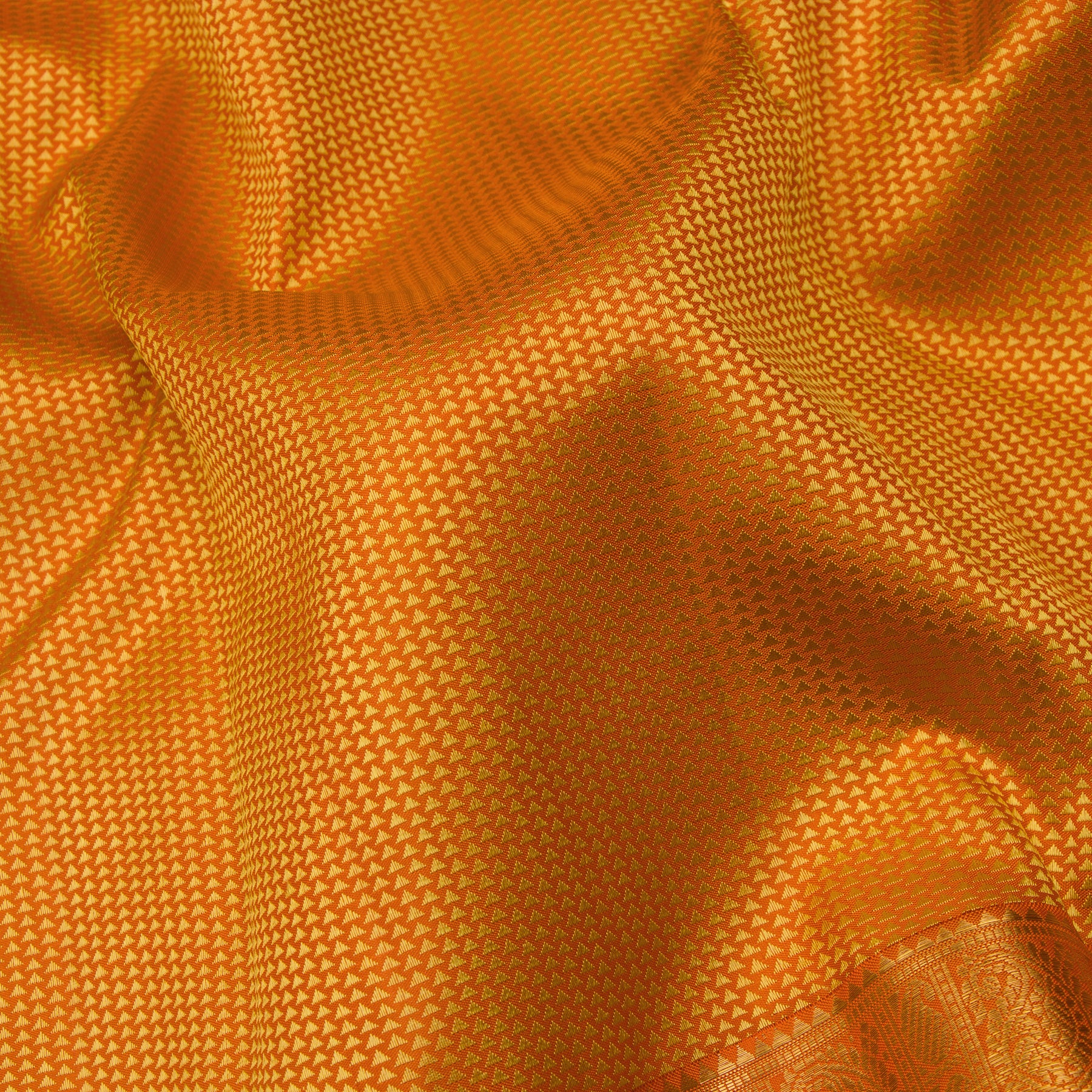 Kanakavalli Kanjivaram Silk Sari 24-611-HS001-10655 - Fabric View